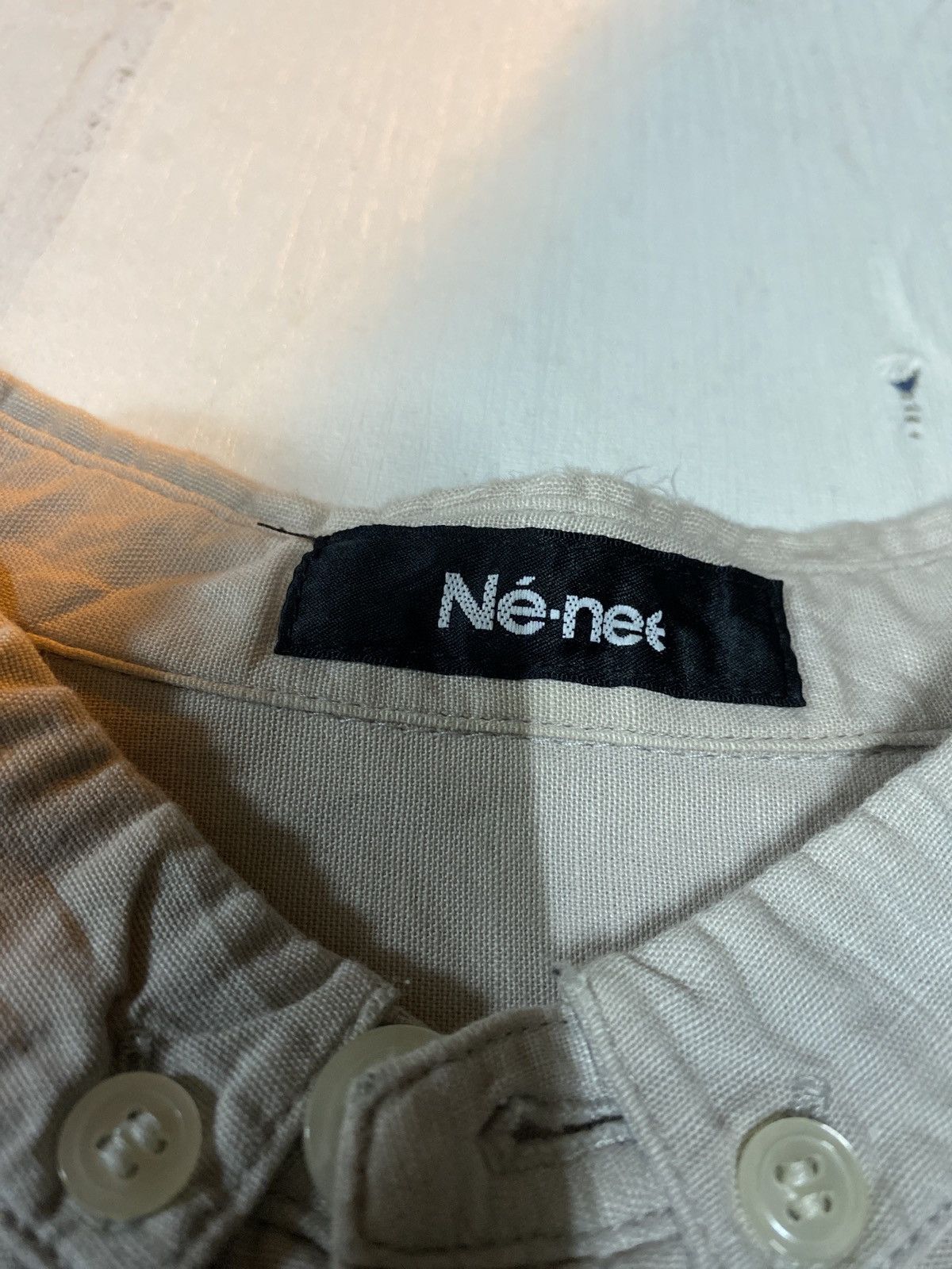 Ne-Net Vintage Ne-net Issey Miyake button up Size US L / EU 52-54 / 3 - 7 Thumbnail