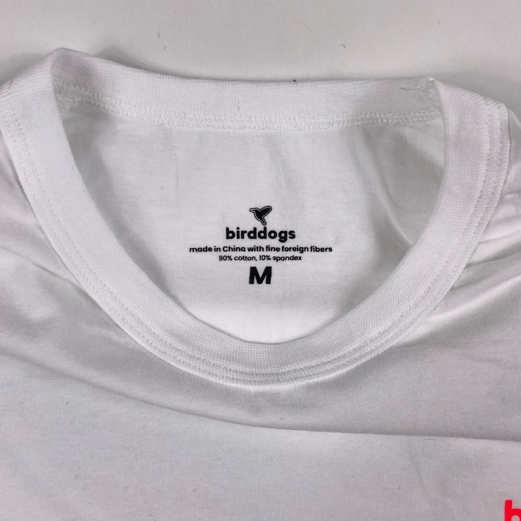 Vintage Birddogs Shirt Mens M White Short Sleeve Crew Neck Stretch Outdoor Logo T-Shirt Size US M / EU 48-50 / 2 - 7 Thumbnail