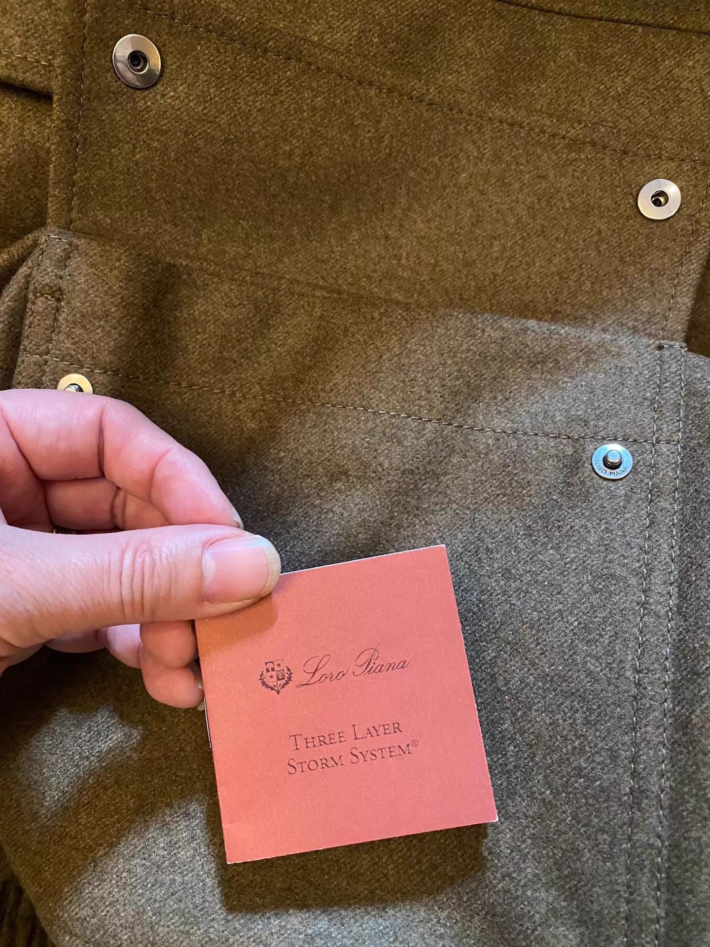Loro Piana LORO PIANA 3-Layer Green Storm System Pilot Jacket Size US M / EU 48-50 / 2 - 8 Thumbnail