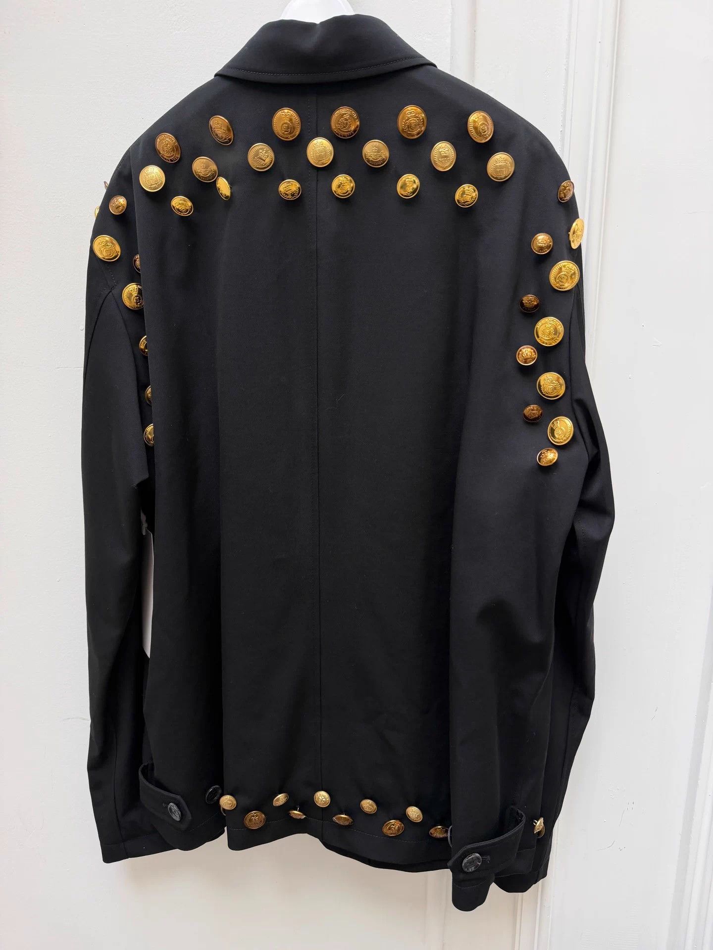 Takahiromiyashita The Soloist. TAKAHIROMIYASHITA The Soloist Gold Button Wool Jkt 52 Size US L / EU 52-54 / 3 - 3 Thumbnail
