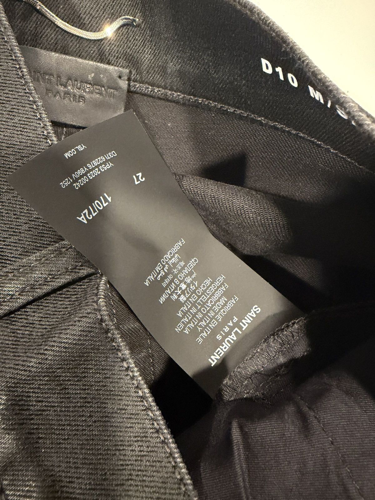 Saint Laurent Paris Saint laurent mens jeans. 27. $890 Size US 27 - 4 Thumbnail