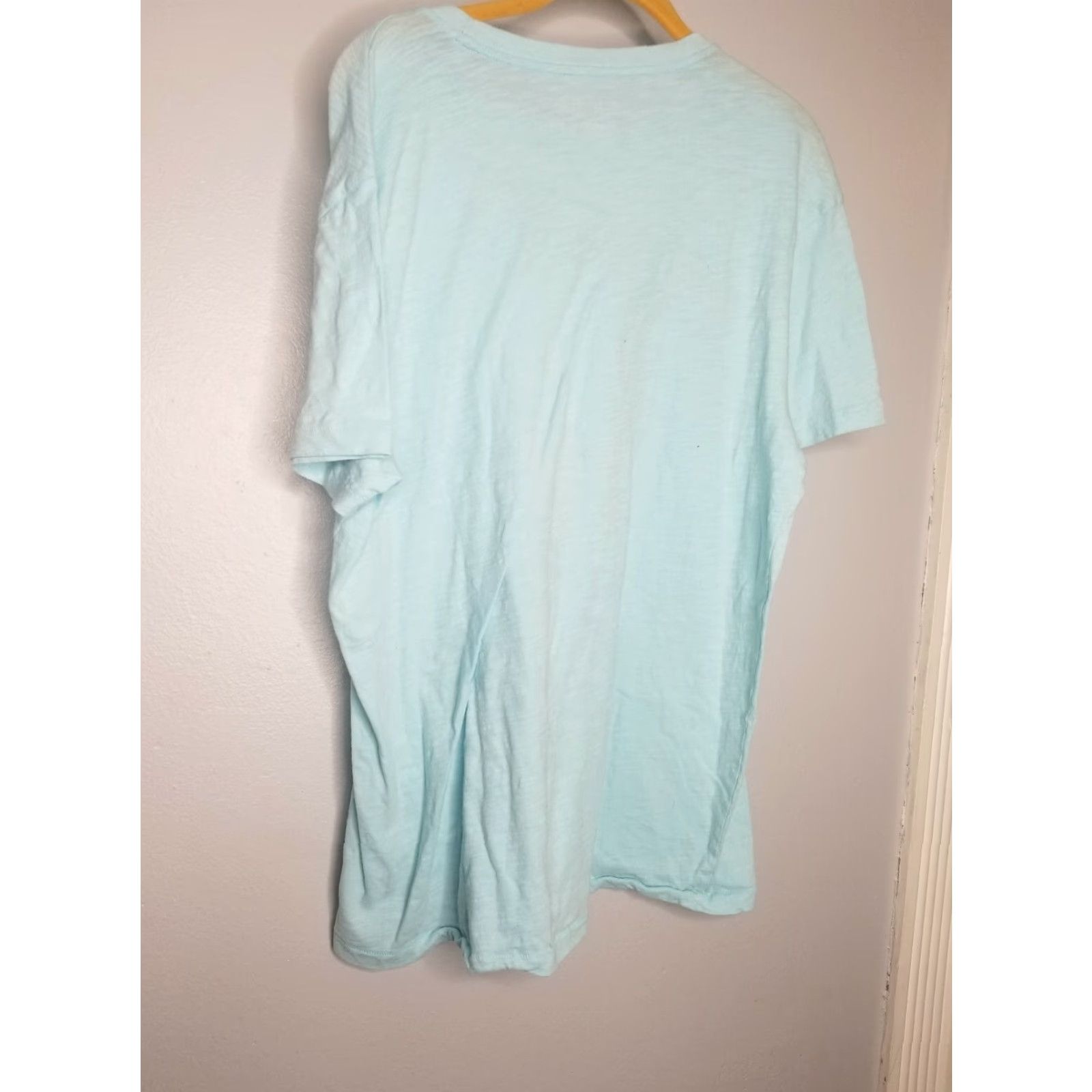 Vintage VINTAGE Free State Mens L T-shirt "In Skate We Trust" Statue of Liberty Skateboarding Shirt Mens L Blue Size US L / EU 52-54 / 3 - 4 Thumbnail