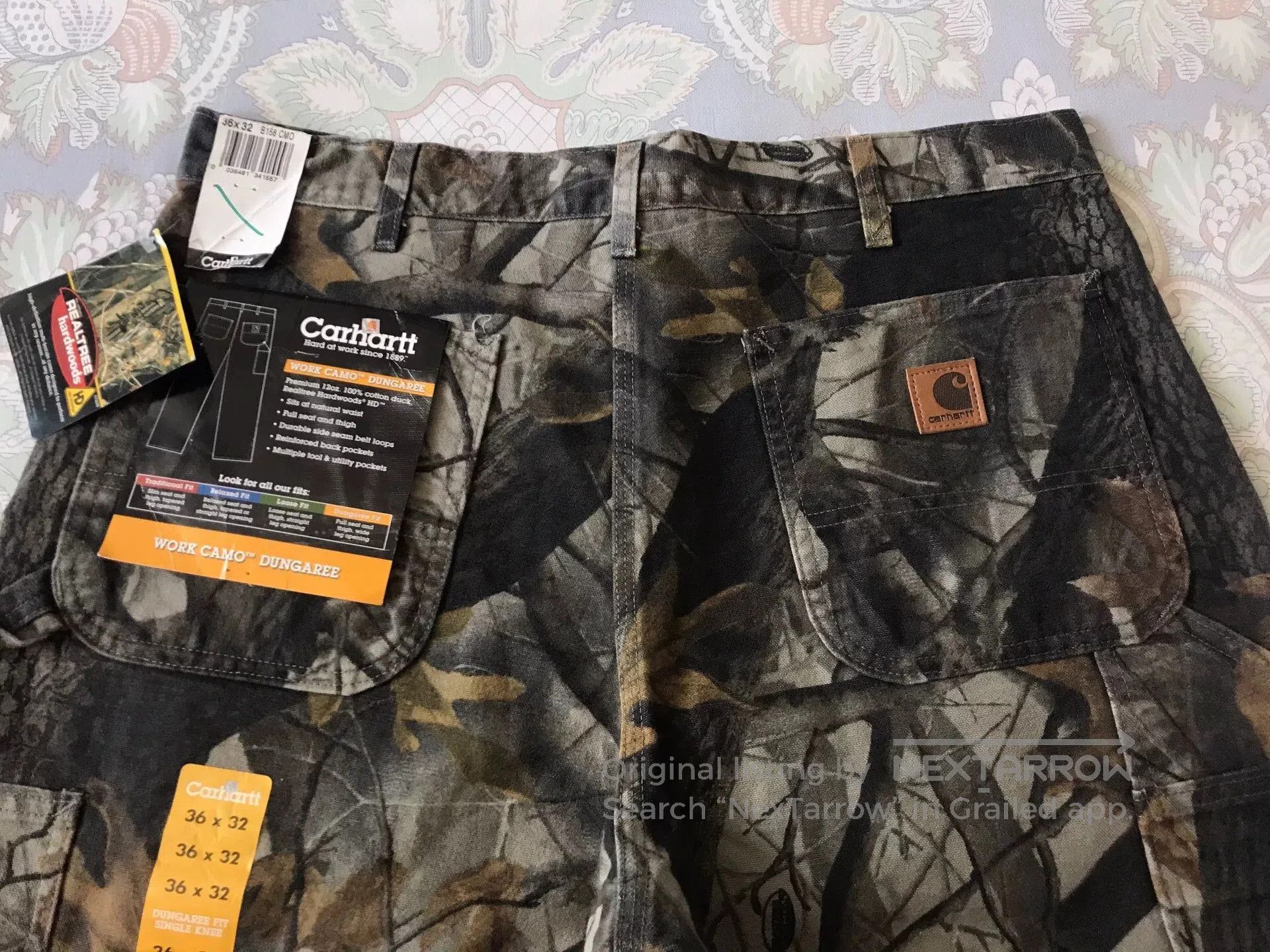 Carhartt Carhartt x Realtree B158 Dead Leaf Camo Pants. Size US 36 / EU 52 - 5 Thumbnail