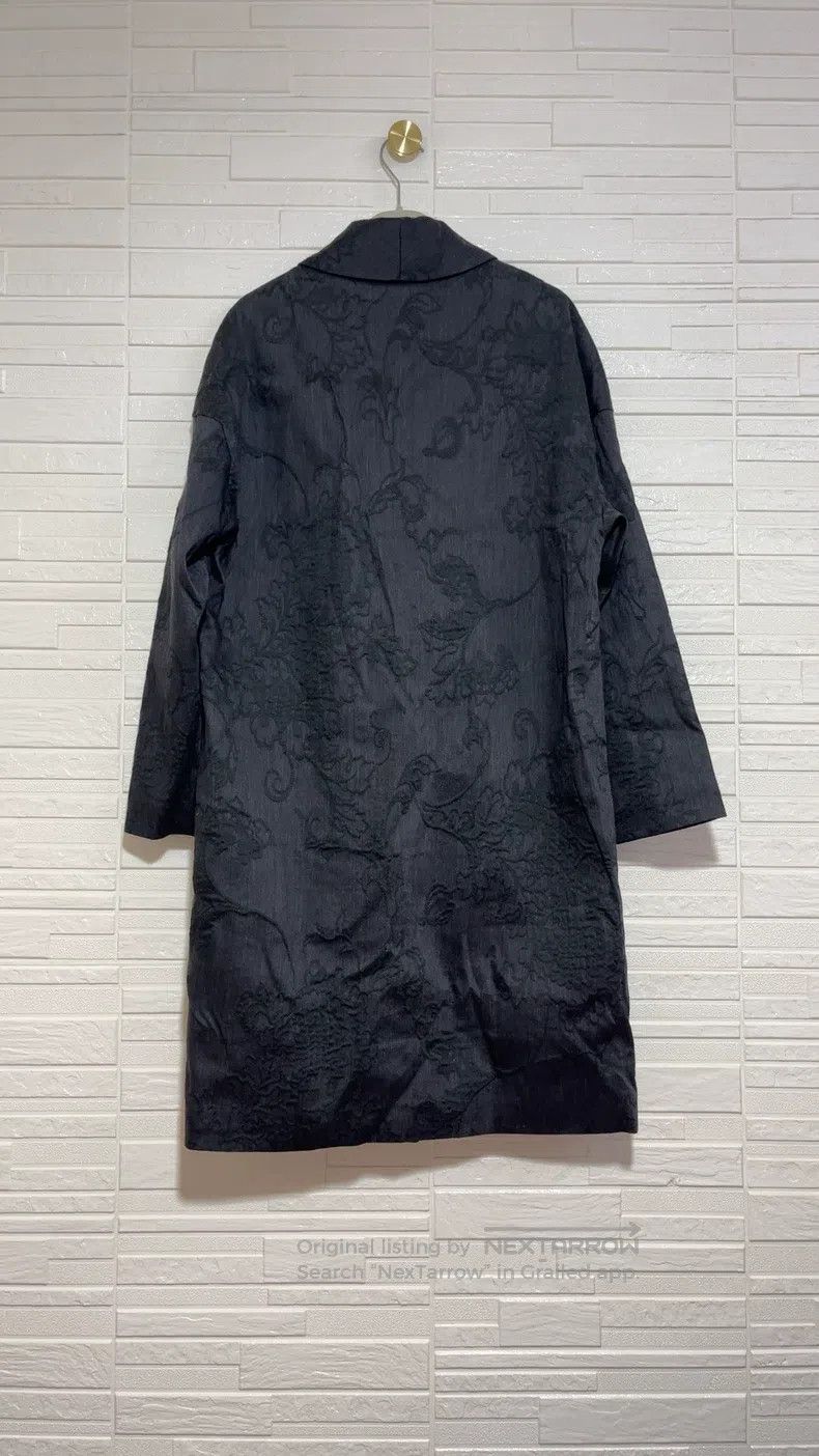 Dries Van Noten Dries Van Noten A thin wool embossed jacquard mid-length c Size S / US 4 / IT 40 - 3 Thumbnail