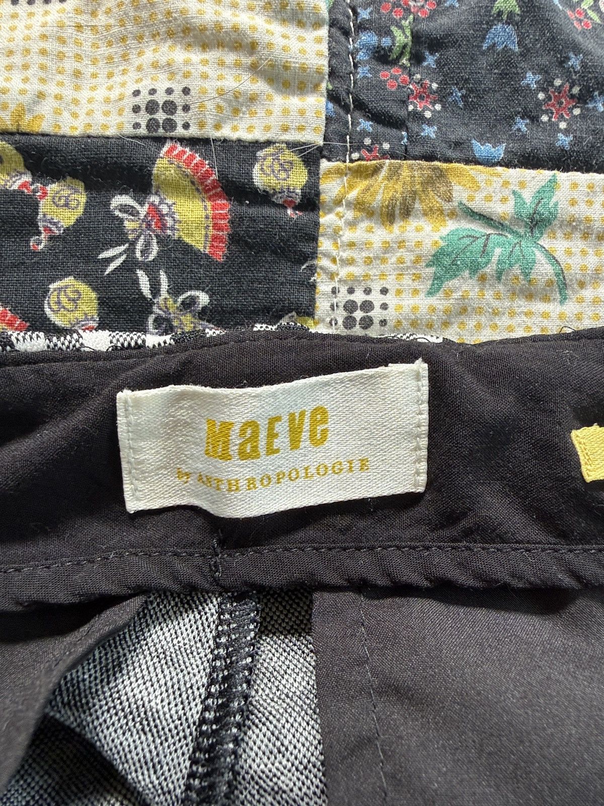 Anthropologie Maeve Anthropologie Gingham Capri Pants Size 6 Size 28" / US 6 / IT 42 - 9 Thumbnail