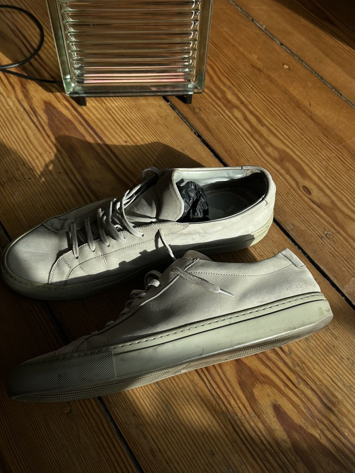 Common Projects COMMON PROJECTS Achilles Low White Size US 12 / EU 45 - 2 Thumbnail