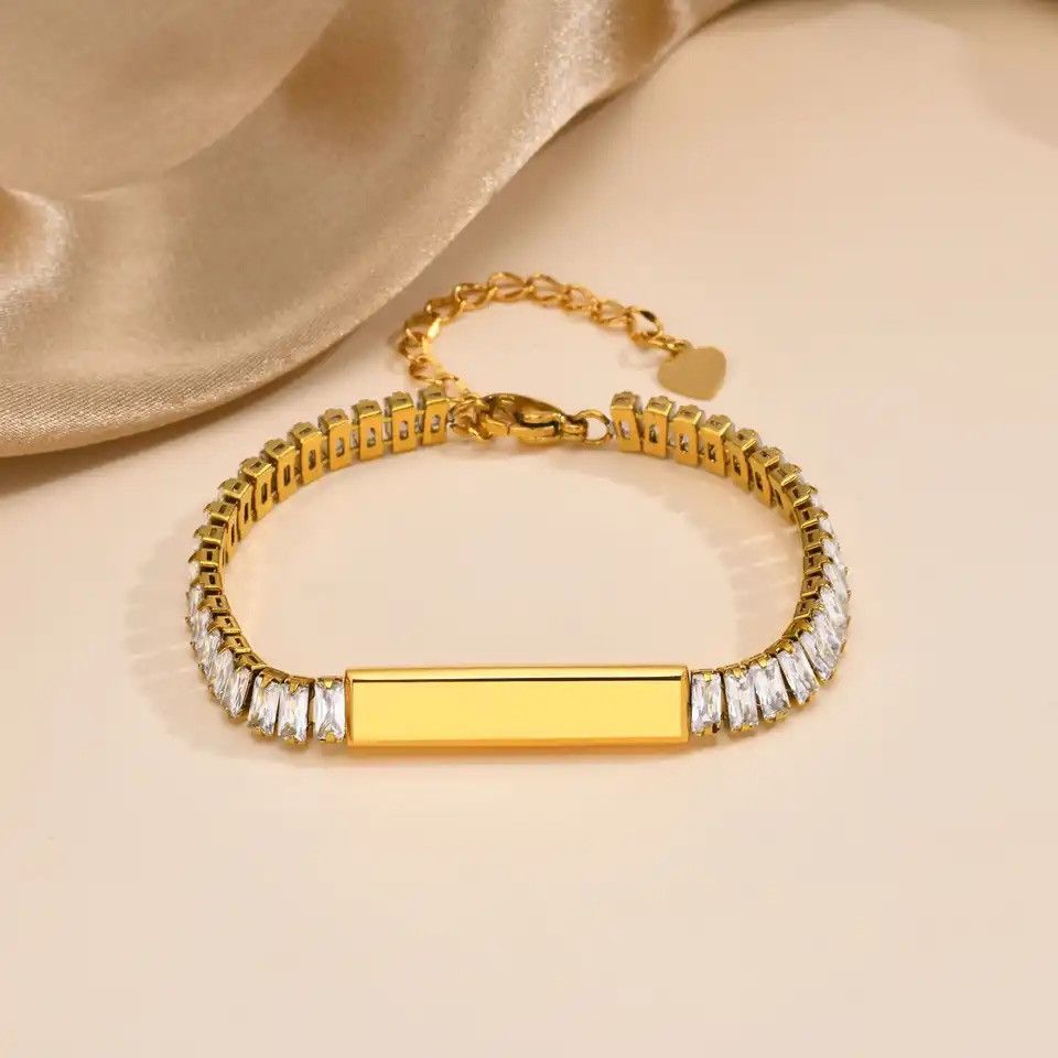 Other Tennis Chain Bracelet Size ONE SIZE - 1 Thumbnail