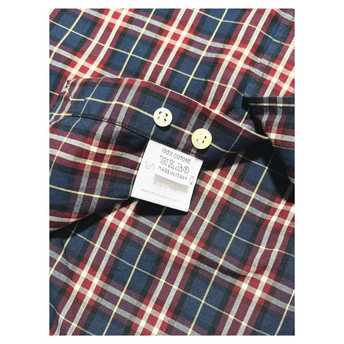Maison Kitsune Maison Kitsune Shirt Size US M / EU 48-50 / 2 - 8 Thumbnail