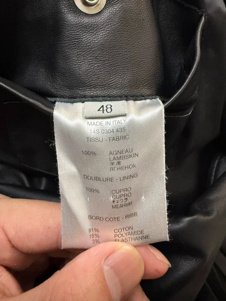 Givenchy Givenchy Five-Star Embroidered Leather Baseball Jacket Siz Size US L / EU 52-54 / 3 - 3 Thumbnail