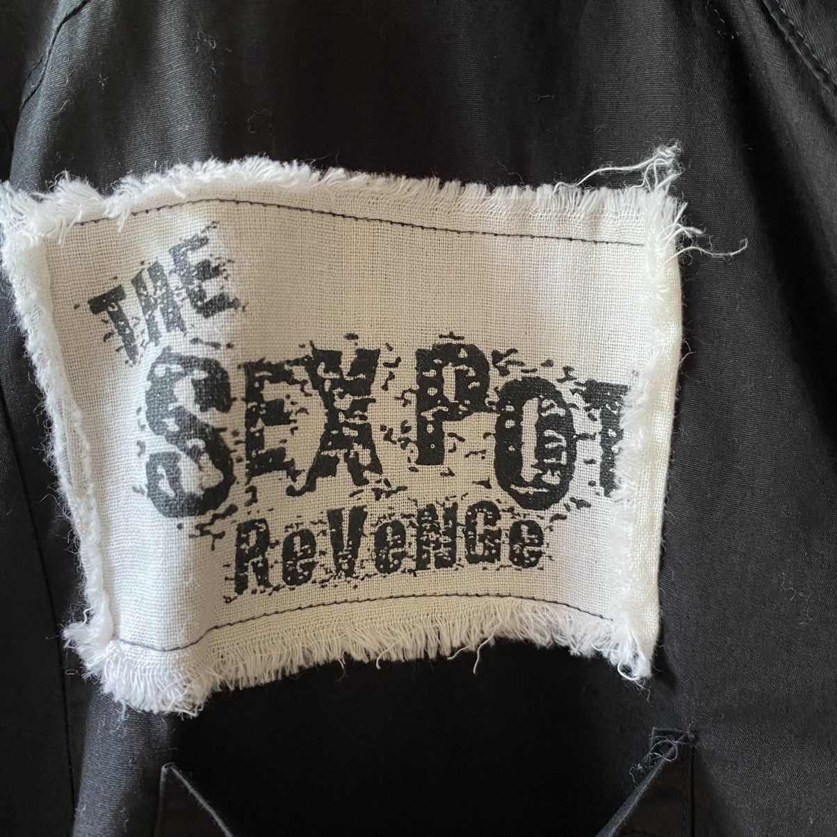 Sex Pot ReVeNGe SEX POT ReVeNGe Y2K Punk Black Studded Punk Patch Shirt Size US M / EU 48-50 / 2 - 8 Thumbnail