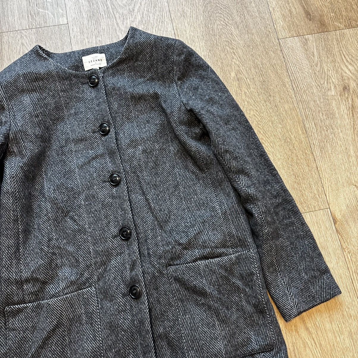 Sezane Sezane Women Wool Coat size 36 Size XS / US 0-2 / IT 36-38 - 2 Thumbnail