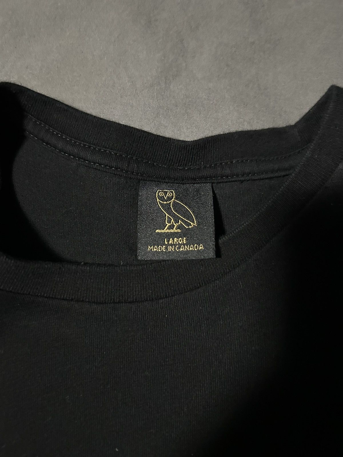 October's Very Own OVO October’s Very Own Black Neon Stacked Logo Tee – L Size US L / EU 52-54 / 3 - 3 Thumbnail