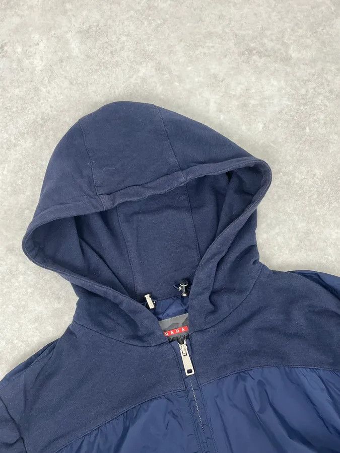Prada Prada Navy & Blue Hooded Zip Jacket Size US S / EU 44-46 / 1 - 7 Thumbnail