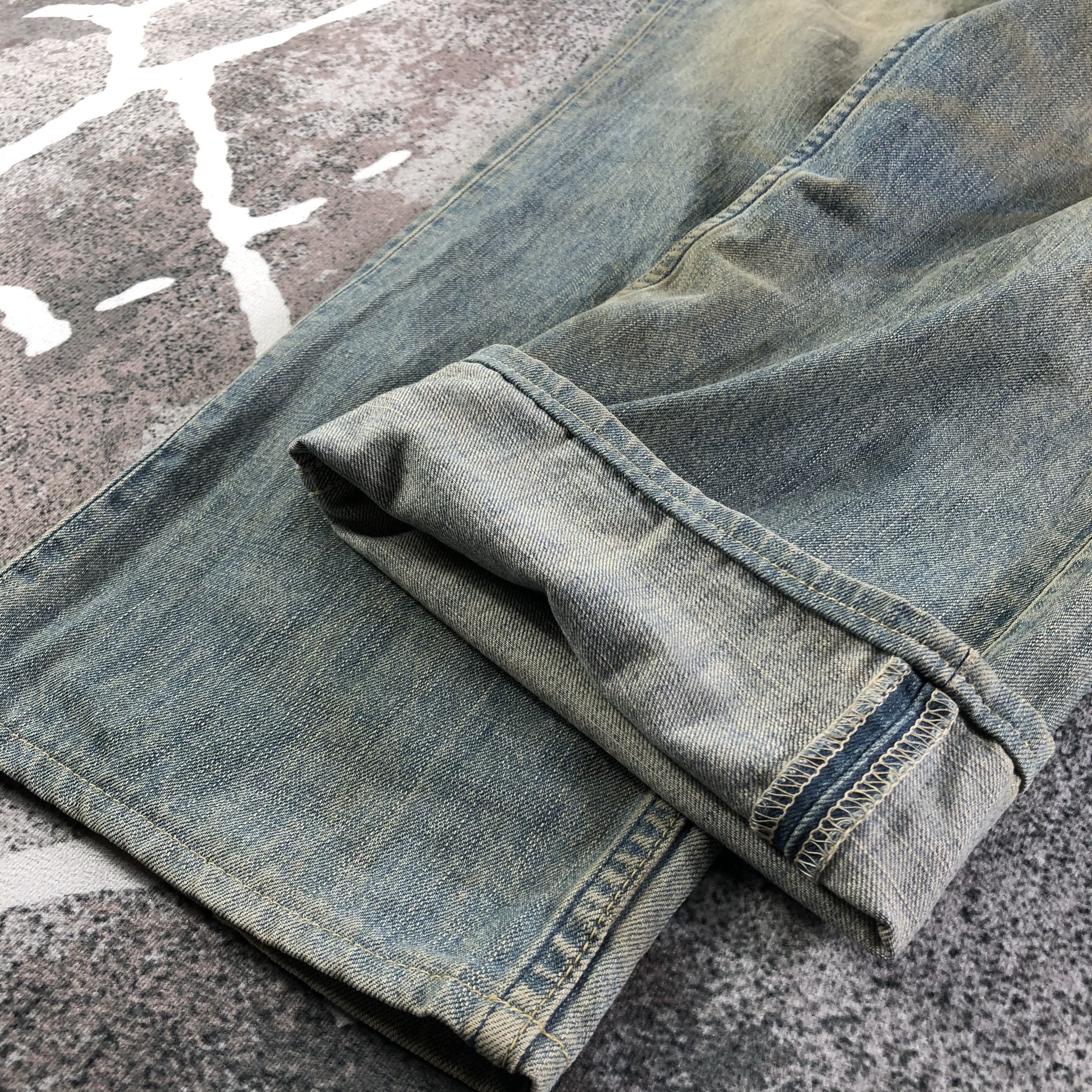 Levi's Vintage Levis 502 Jeans Rusty Wash Denim Size US 34 / EU 50 - 7 Thumbnail