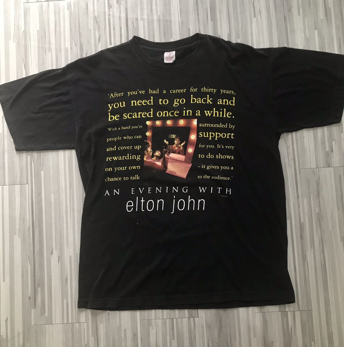 Band Tees × Vintage Tour tee vintage Elton John Size US XL / EU 56 / 4 - 1 Thumbnail