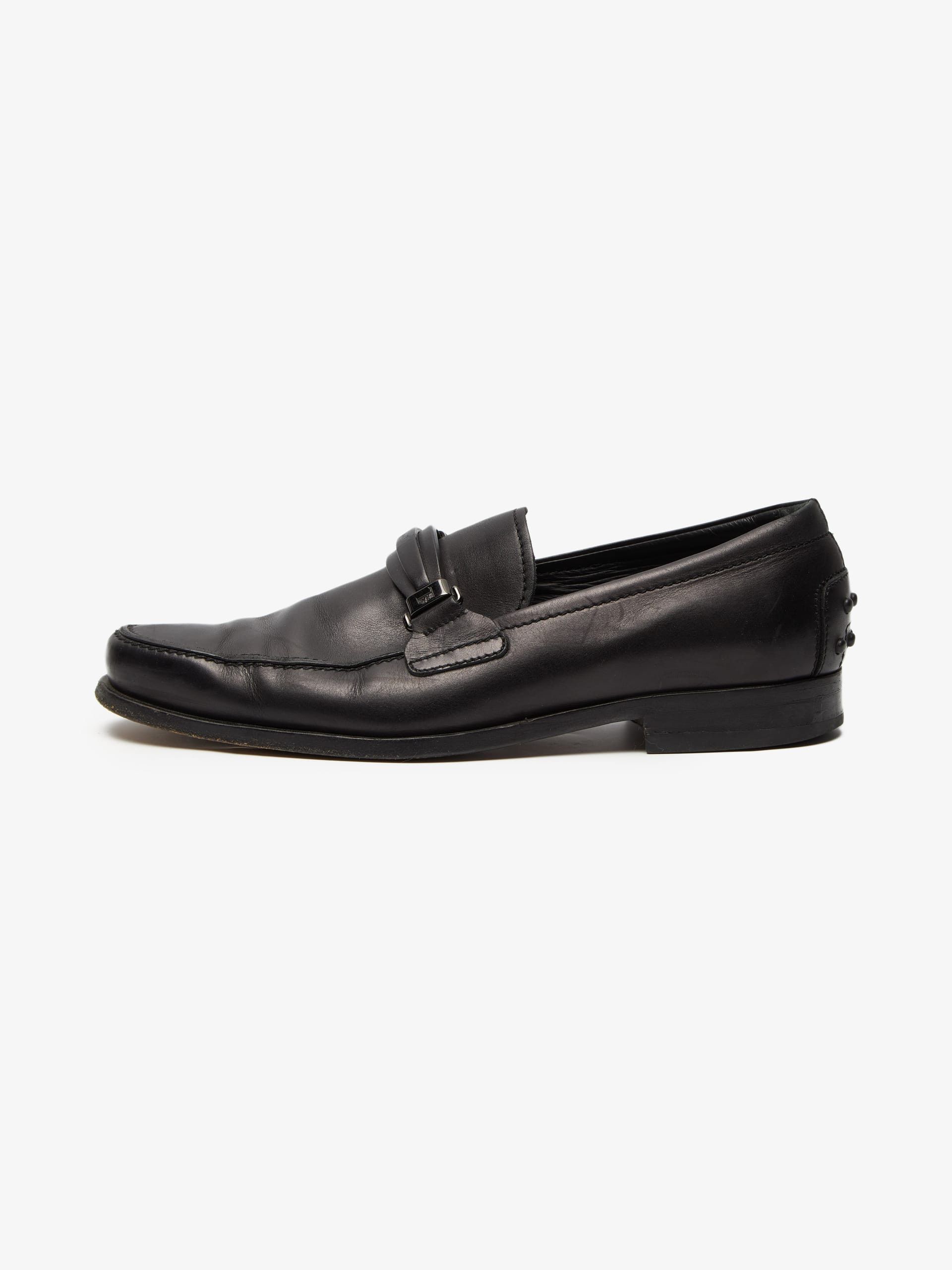 Tod's Black Loafers Size US 5.5 / EU 38 - 1 Thumbnail