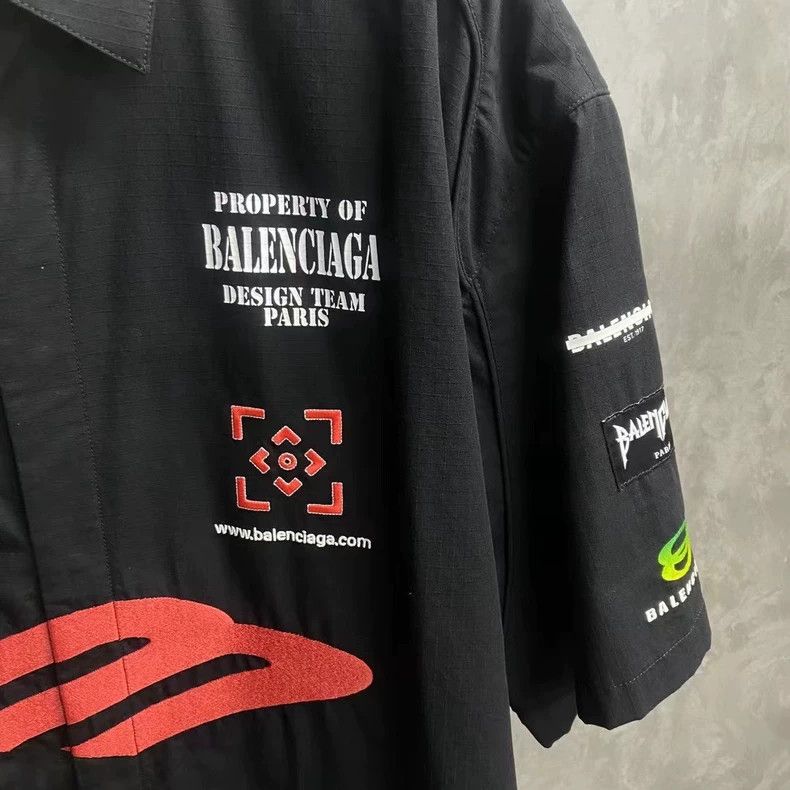 Balenciaga Balenciaga size 39 Short sleeve shirt with black artistic Size US XS / EU 42 / 0 - 3 Thumbnail