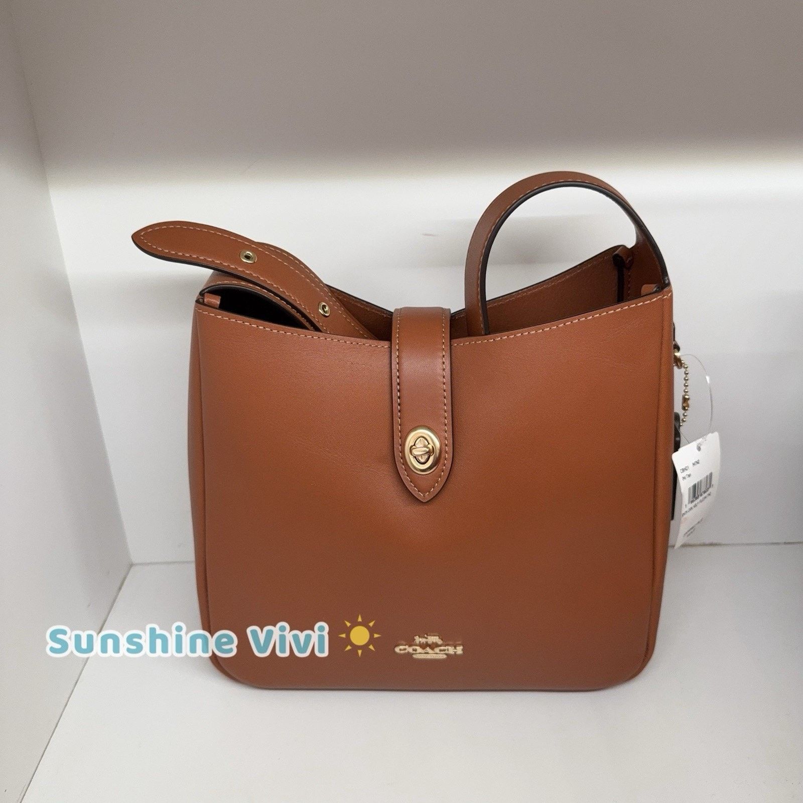 Coach NWT Coach Hadley Convertible Crossbody CBH01 Gold/Tan Size ONE SIZE - 2 Thumbnail