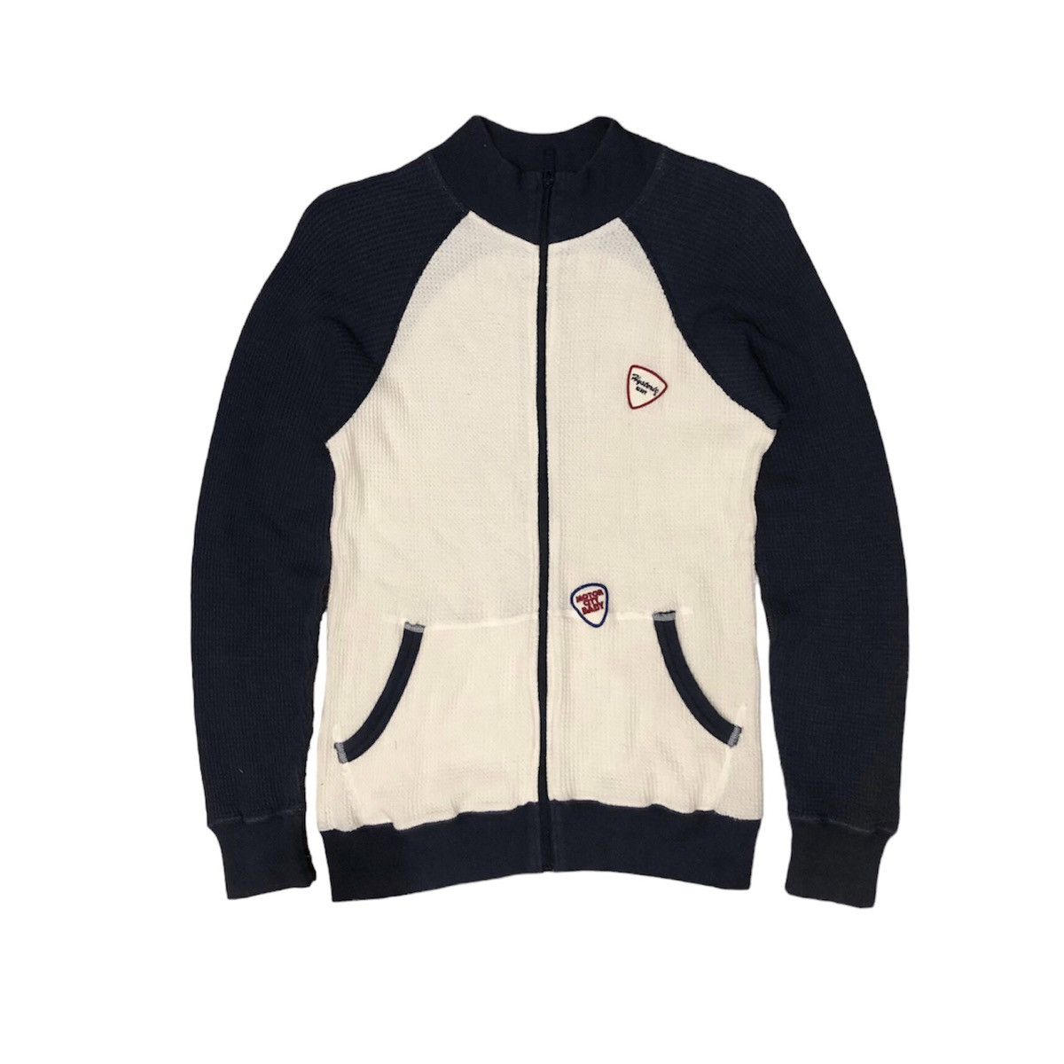 Hysteric Glamour × Japanese Brand Hysteric Glamour zip up knitted jacket with patches Size US M / EU 48-50 / 2 - 1 Thumbnail