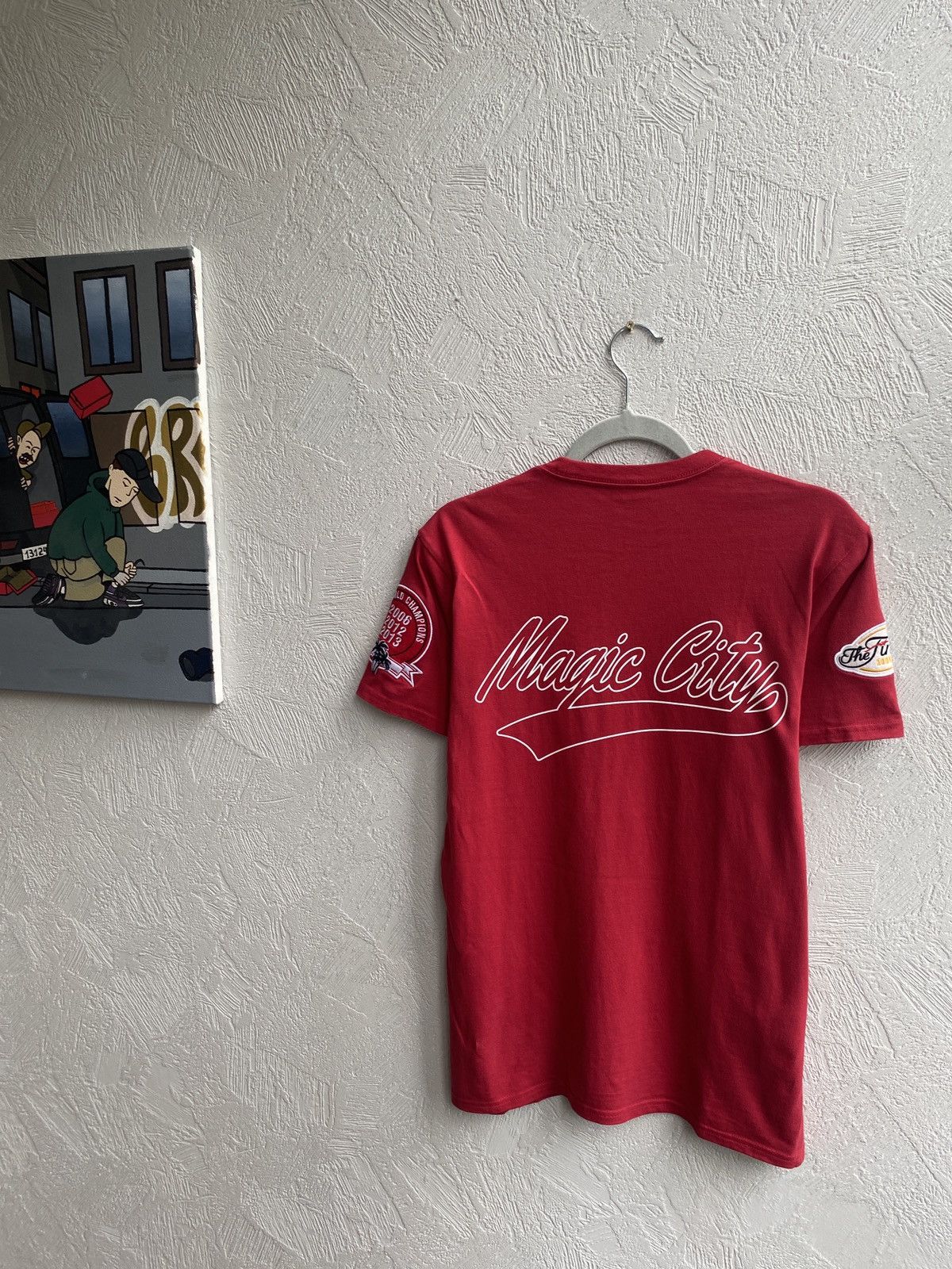 Mitchell & Ness Vintage Mitchell & Ness Miami Heat T-Shirt Size US S / EU 44-46 / 1 - 9 Thumbnail