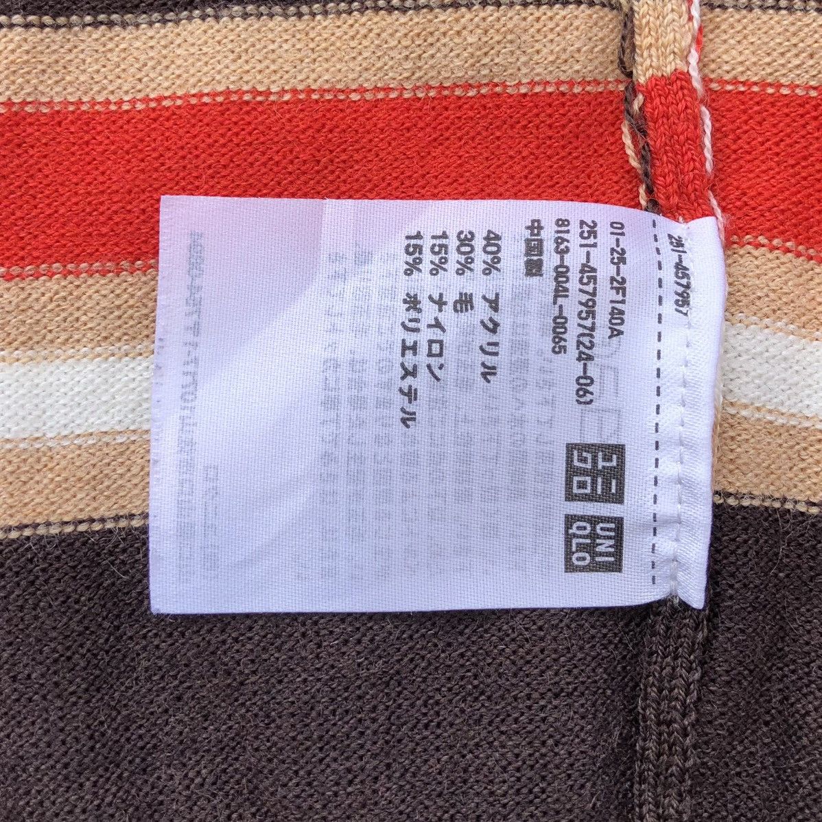 Marni × Uniqlo Marni x Uniqlo Marino Blend Striped Oversize Cardigan Size US XL / EU 56 / 4 - 11 Thumbnail