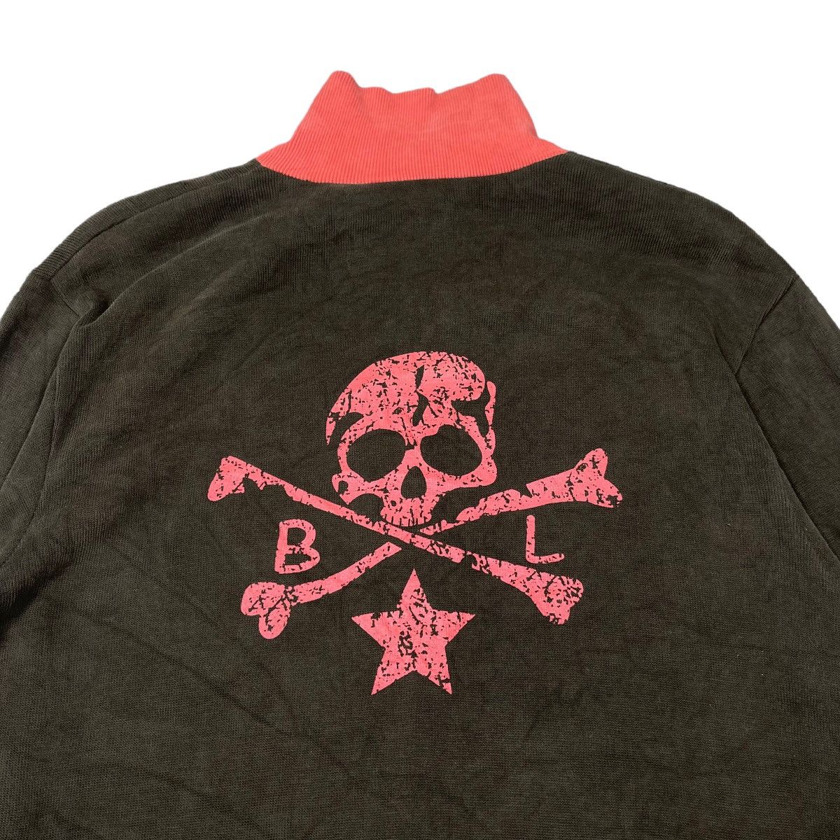 Hysteric Glamour × PPFM × Tornado Mart Skull Sick Punk Grunge Streetwear Japanese Zipper Sweater Size US M / EU 48-50 / 2 - 4 Thumbnail