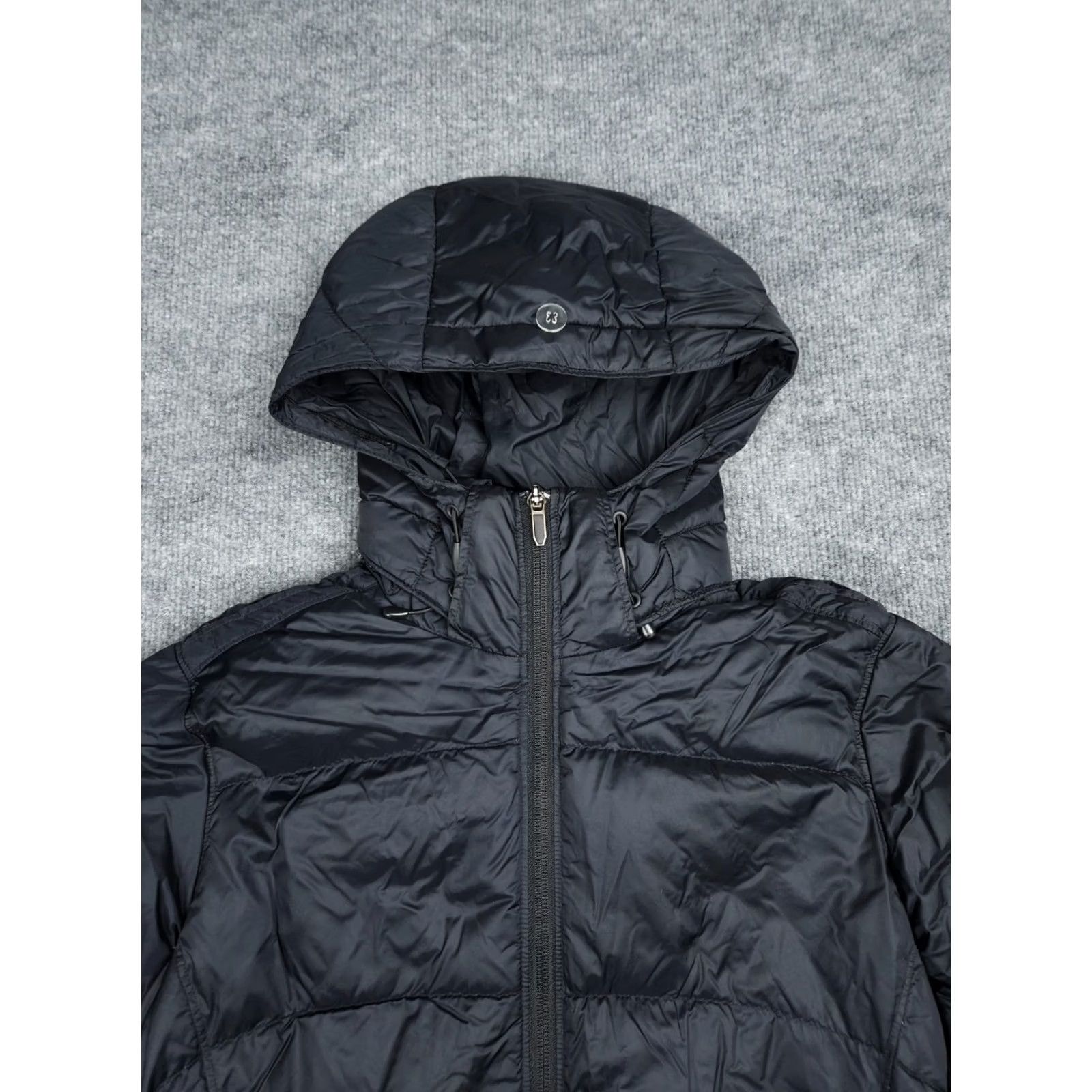 Mountain Hardwear Mountain Hardwear Puffer Coat Womens XS Black Hooded Long Down Jacket Long Sleeve Lightweight Winter Fall Outdoor Casual Travel Mens Womens Girls Boys Size XS / US 0-2 / IT 36-38 - 2 Thumbnail