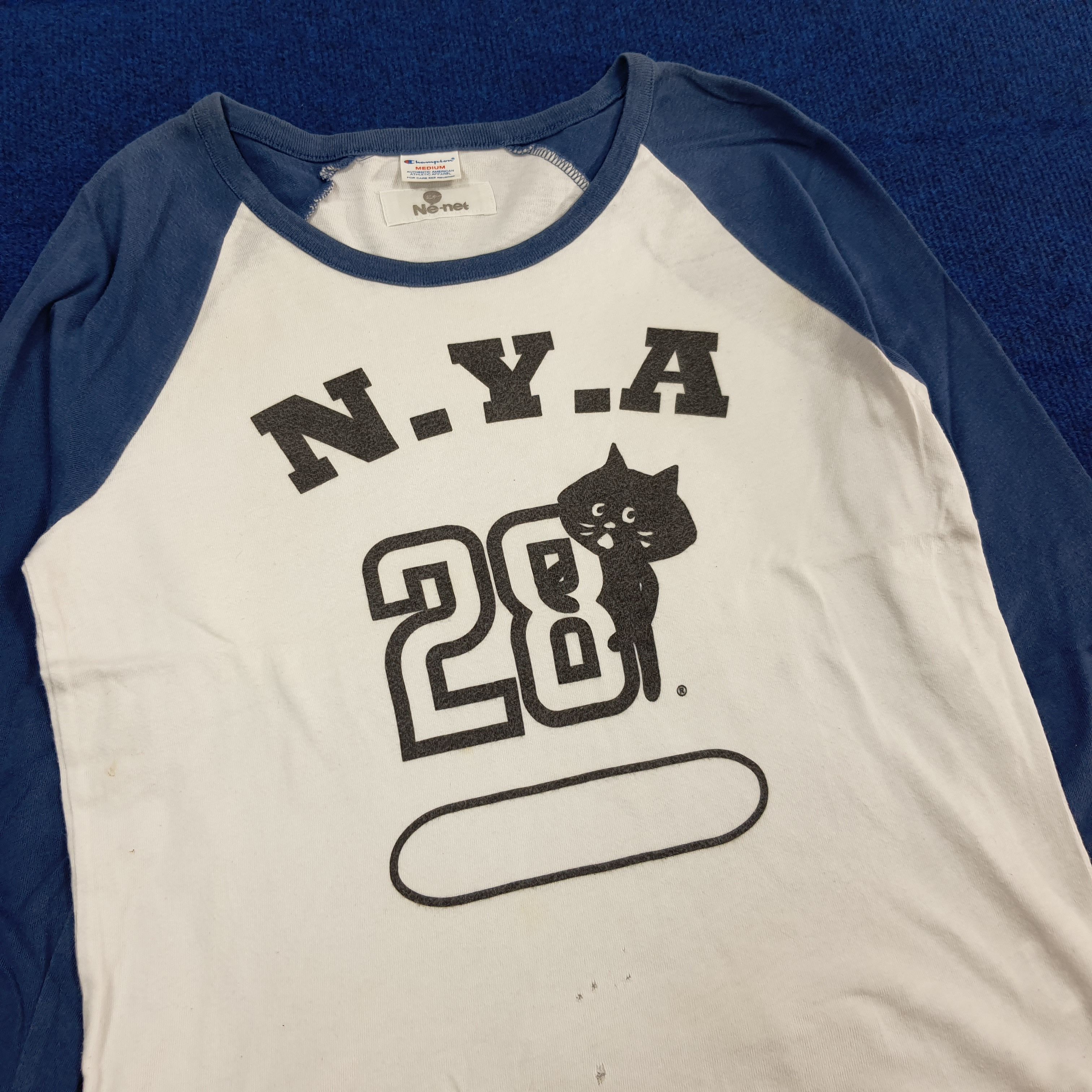 Champion × Ne-Net Vintage Champion x Ne-Net by Issey Miyake Raglan C301N3 Size S / US 4 / IT 40 - 2 Thumbnail