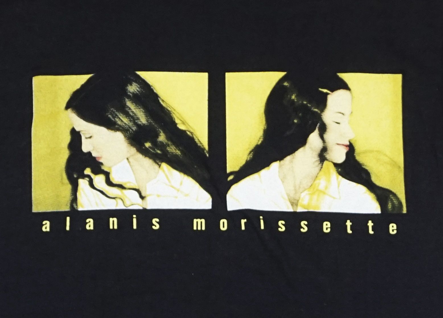 Band Tees × Vintage 90's Alanis Morissette Junkie Tour T-Shirt Size M / US 6-8 / IT 42-44 - 2 Thumbnail