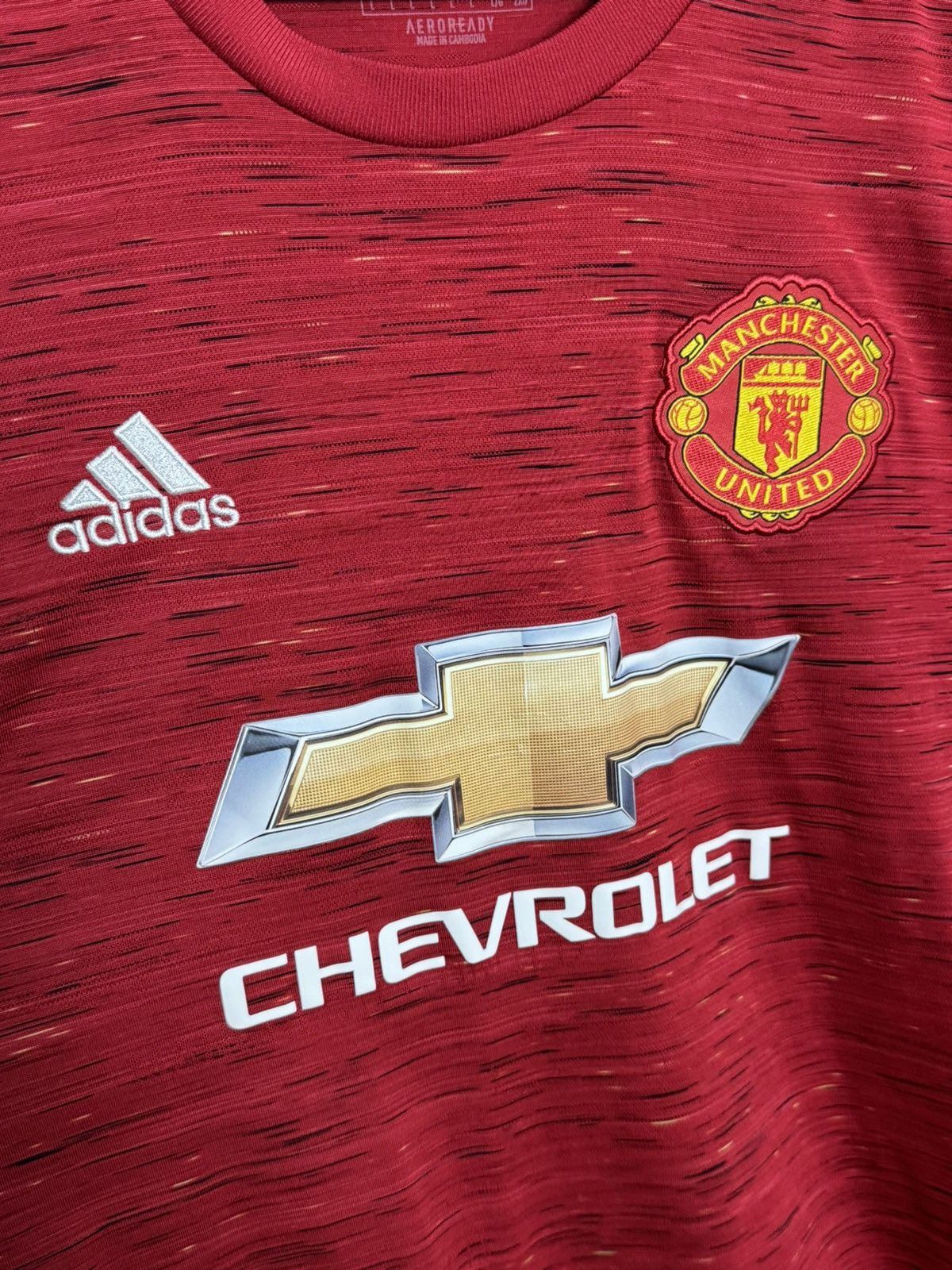 Adidas Manchester United 20/21 Home Football Jersey T-Shirt Size US L / EU 52-54 / 3 - 3 Thumbnail