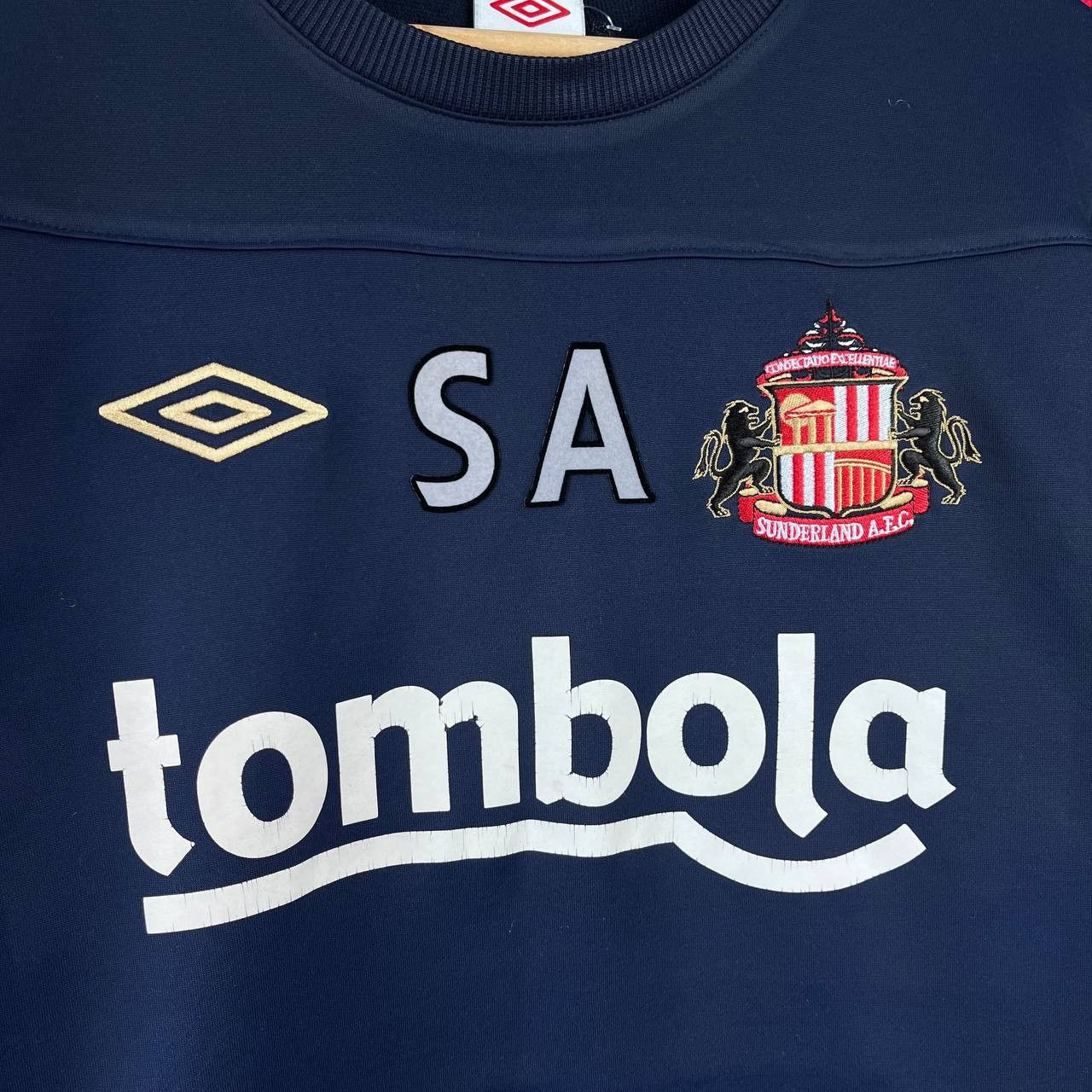 Vintage Umbro Sunderland 2010/2011 Training Jersey Sweatshirt Size US L / EU 52-54 / 3 - 4 Thumbnail