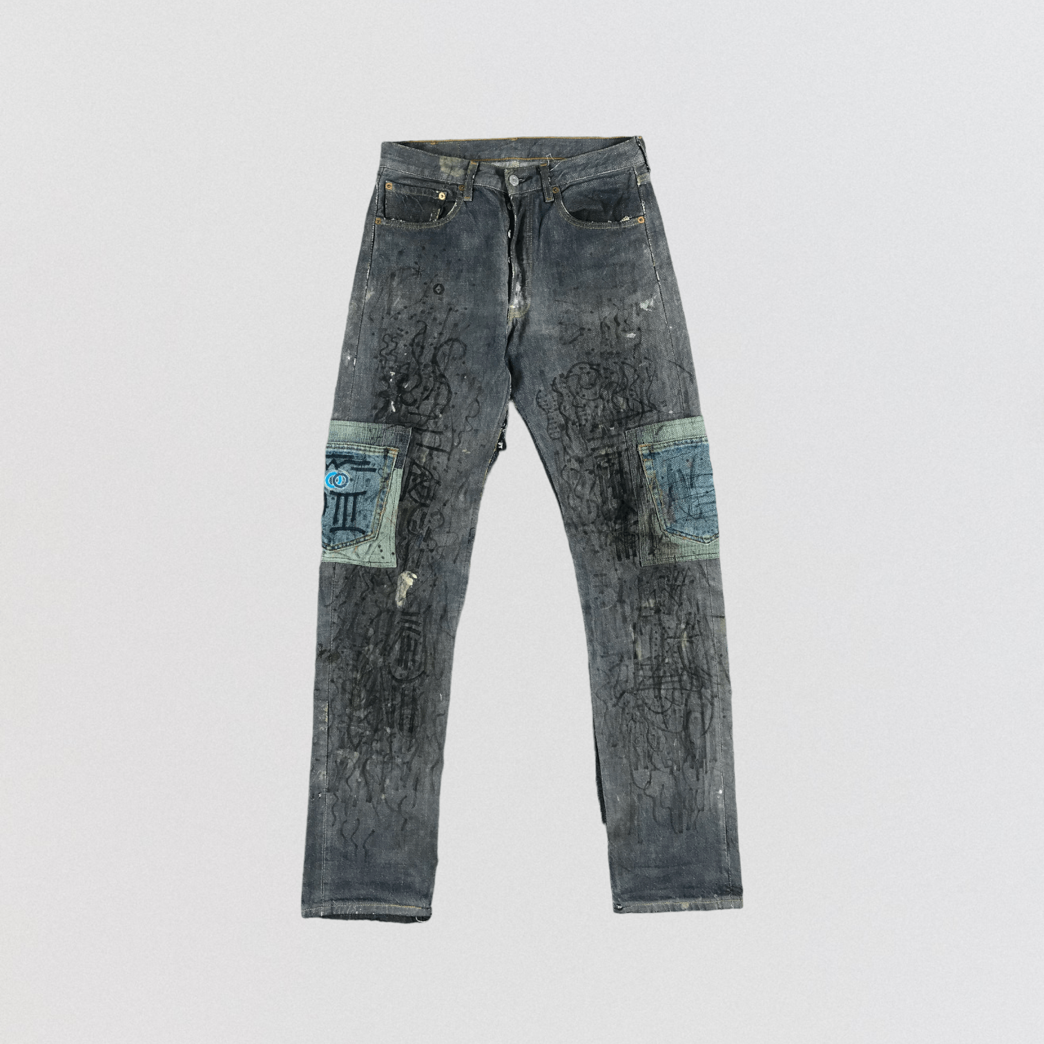Levi's 90s Vintage Levis 501 Earth Tone Jeans-JM2544 Size US 31 - 1 Thumbnail