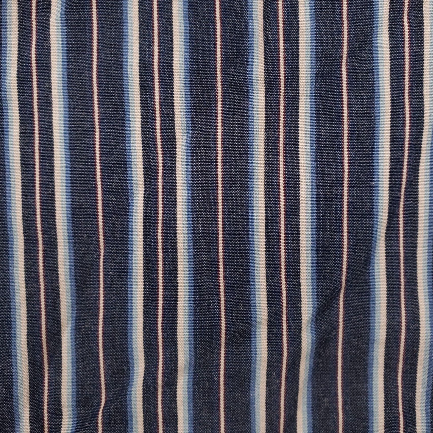Banana Republic Banana Republic Shirt Mens XL Button-Up Long Sleeve Blue Striped Collared Size US XL / EU 56 / 4 - 4 Thumbnail