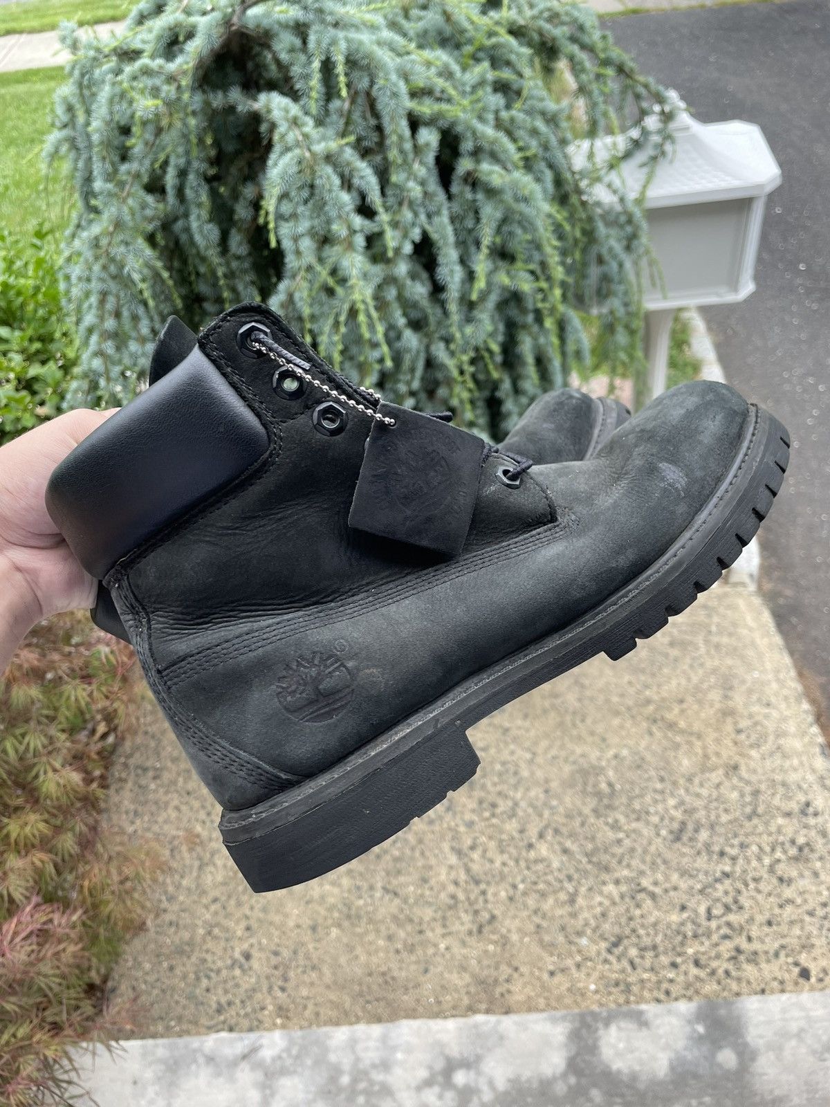 Timberland Black Timberland leather boots Size US 7 / IT 37 - 1 Thumbnail