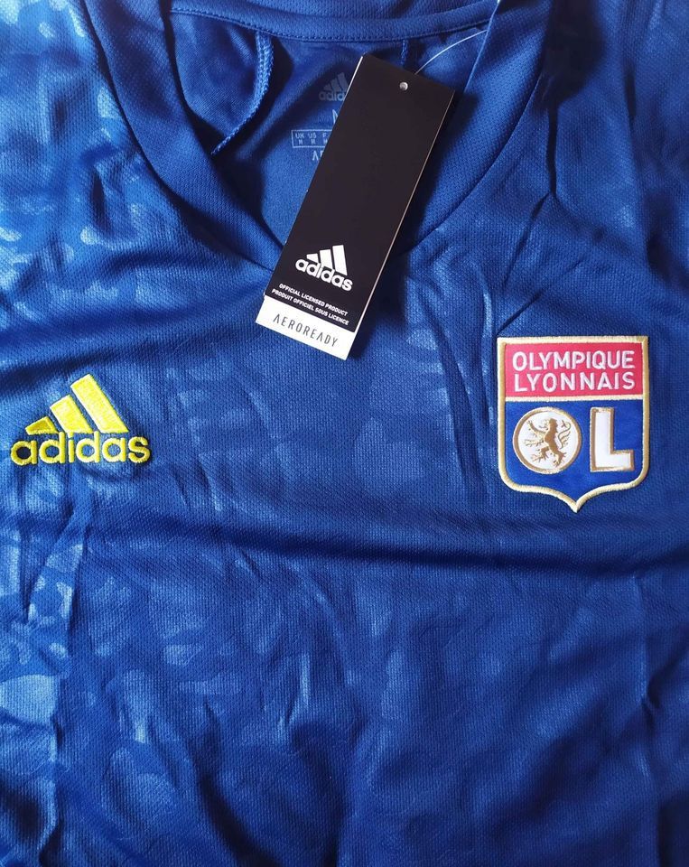 Adidas Olympique Lyonnais Football Shirt Adidas Third Kit 2020/21 M Size US M / EU 48-50 / 2 - 2 Thumbnail