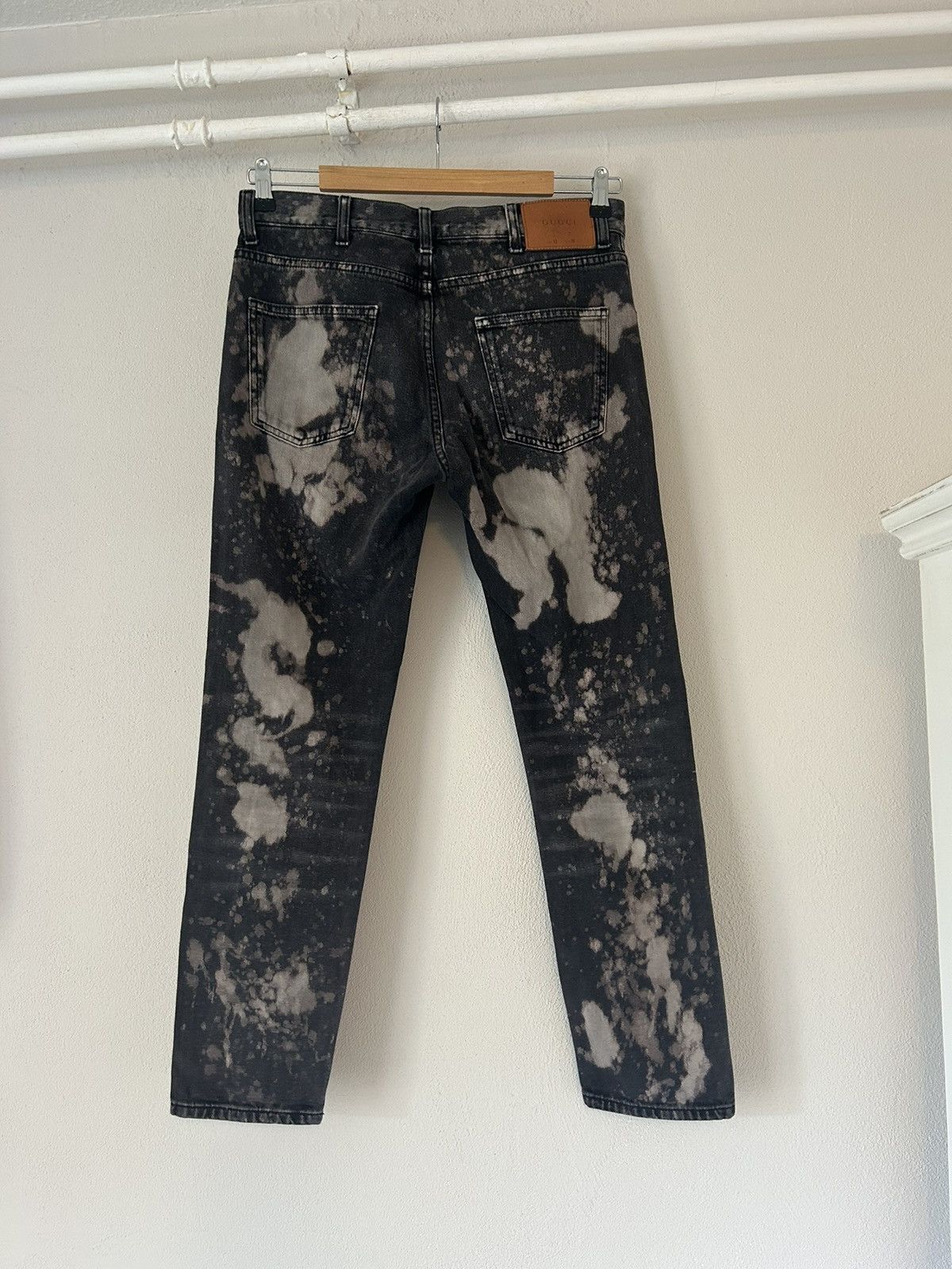 Gucci Bleached Denim Jeans Size US 30 / EU 46 - 9 Thumbnail