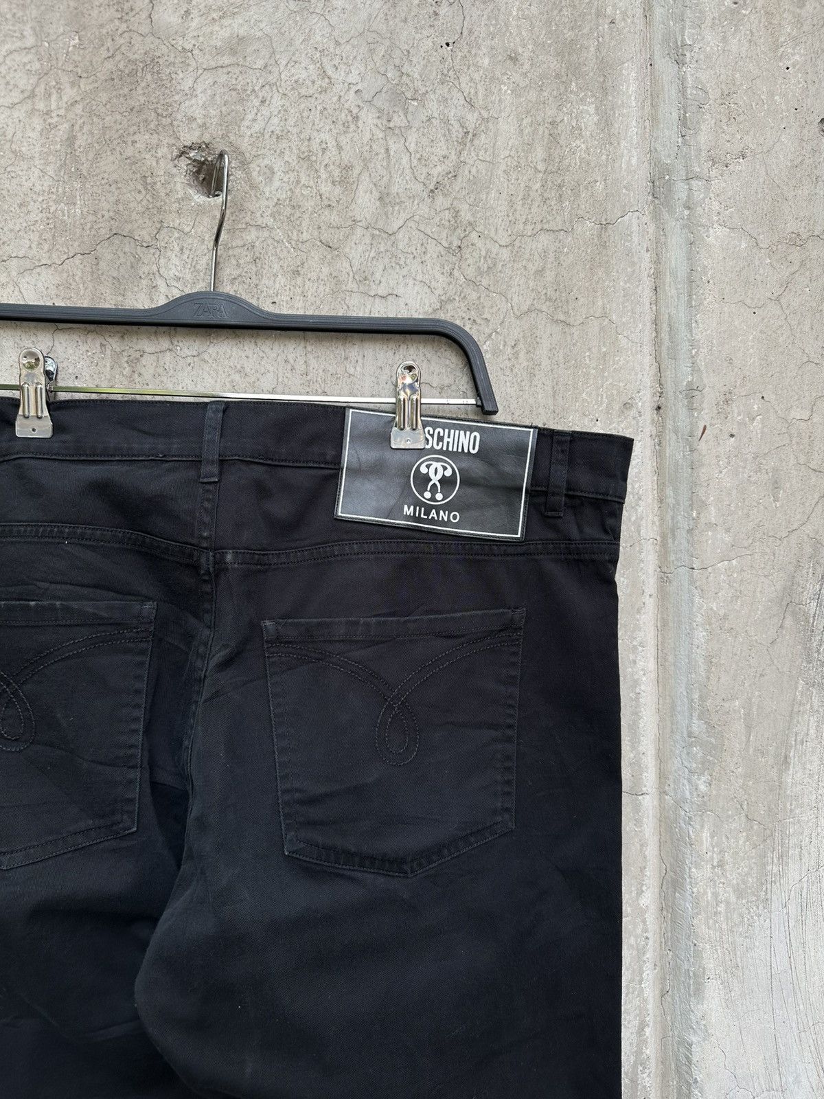Moschino MOSCHINO Couture ! Black Jeans Size US 38 / EU 54 - 6 Thumbnail