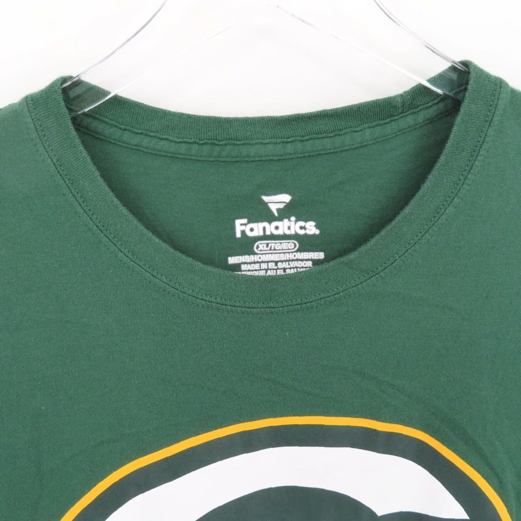 Vintage Fanatics Men XL Green Bay Packers Logo Crew Neck Short Sleeve Shirt Size US XL / EU 56 / 4 - 2 Thumbnail