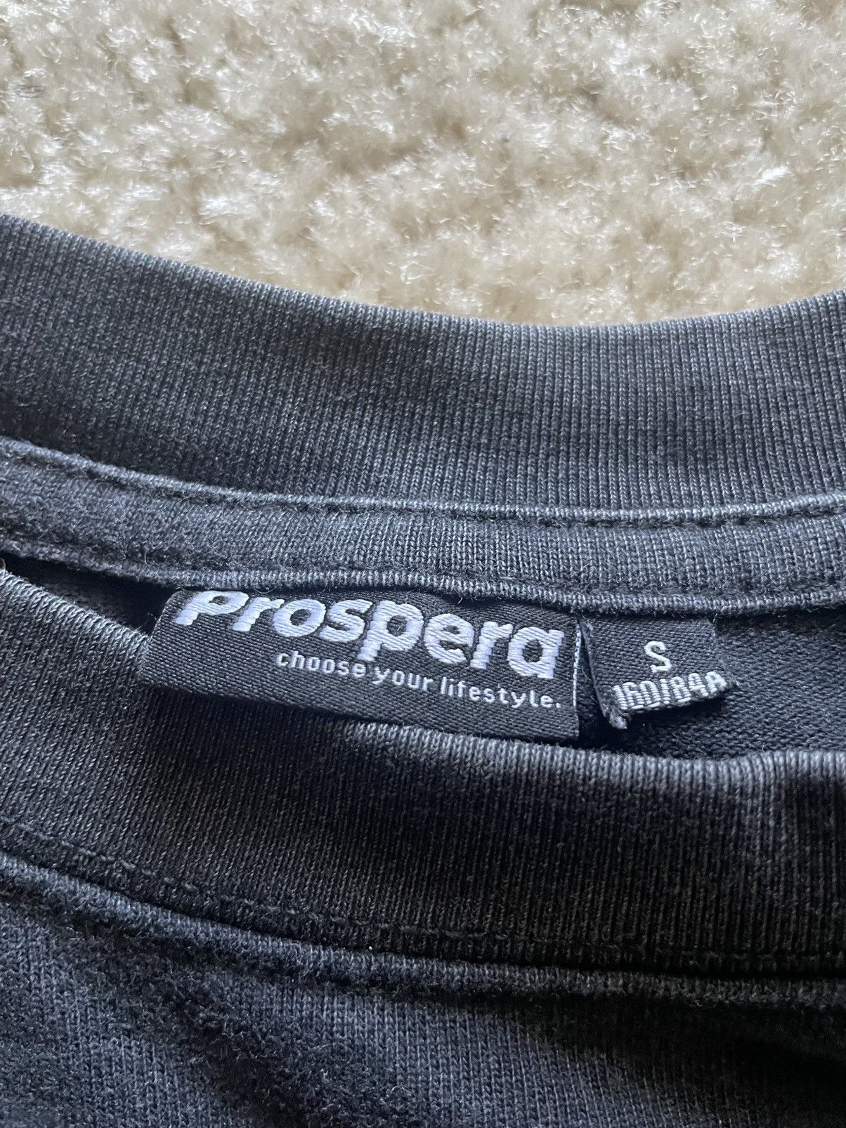Other prospera graphic black long sleeve shirt with white sleeves Size US S / EU 44-46 / 1 - 3 Thumbnail