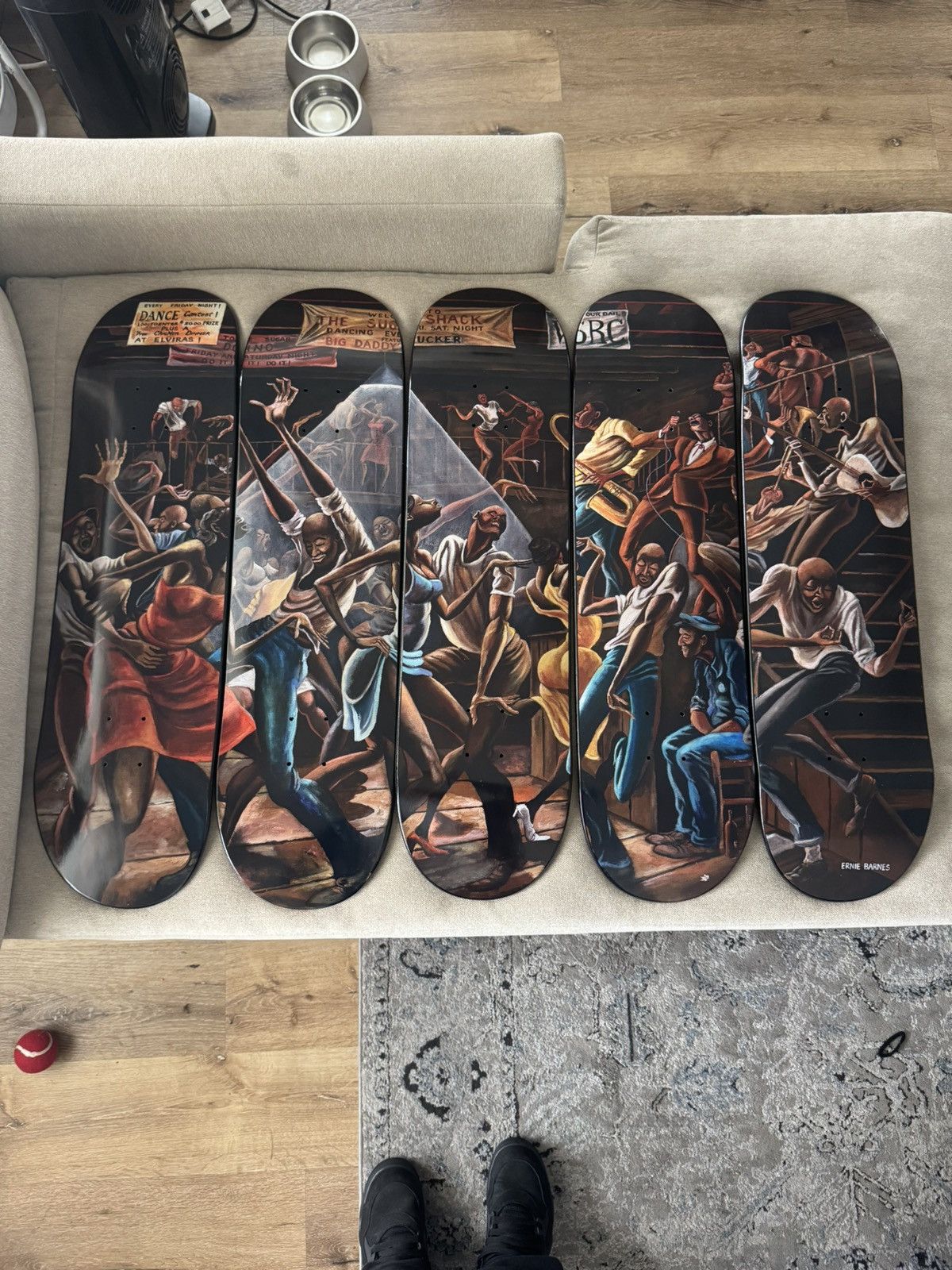 Supreme Supreme Ernie Barnes Deck Set | Grailed