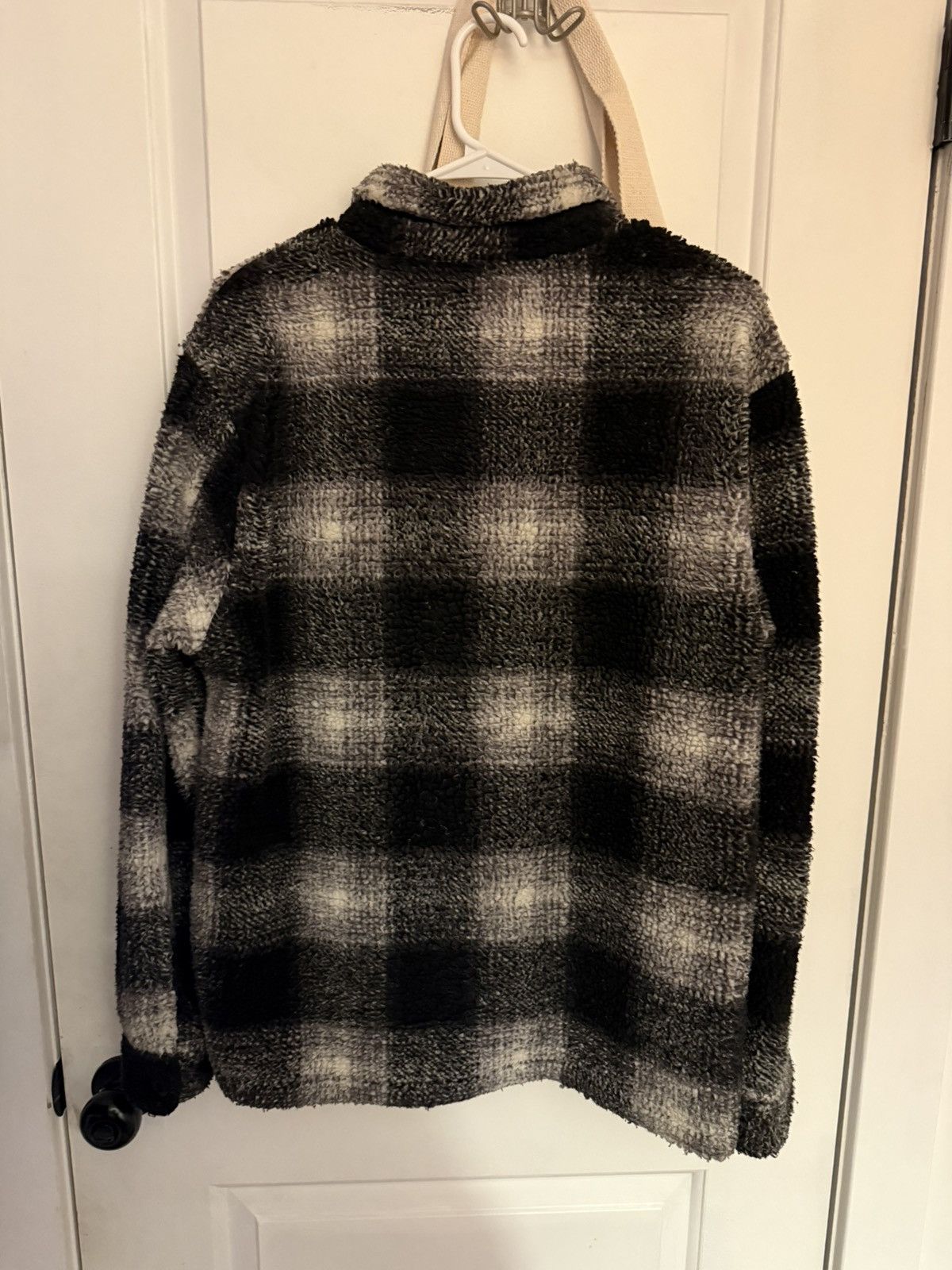 Stussy Stussy plaid sherpa shirt black Size US S / EU 44-46 / 1 - 3 Thumbnail