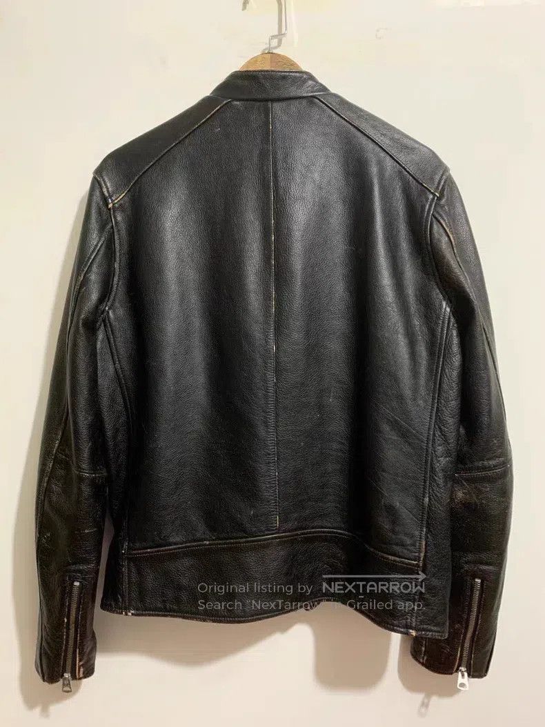 Schott Schott Genuine leather biker jacket cowhide jacket jacket Size US L / EU 52-54 / 3 - 2 Thumbnail