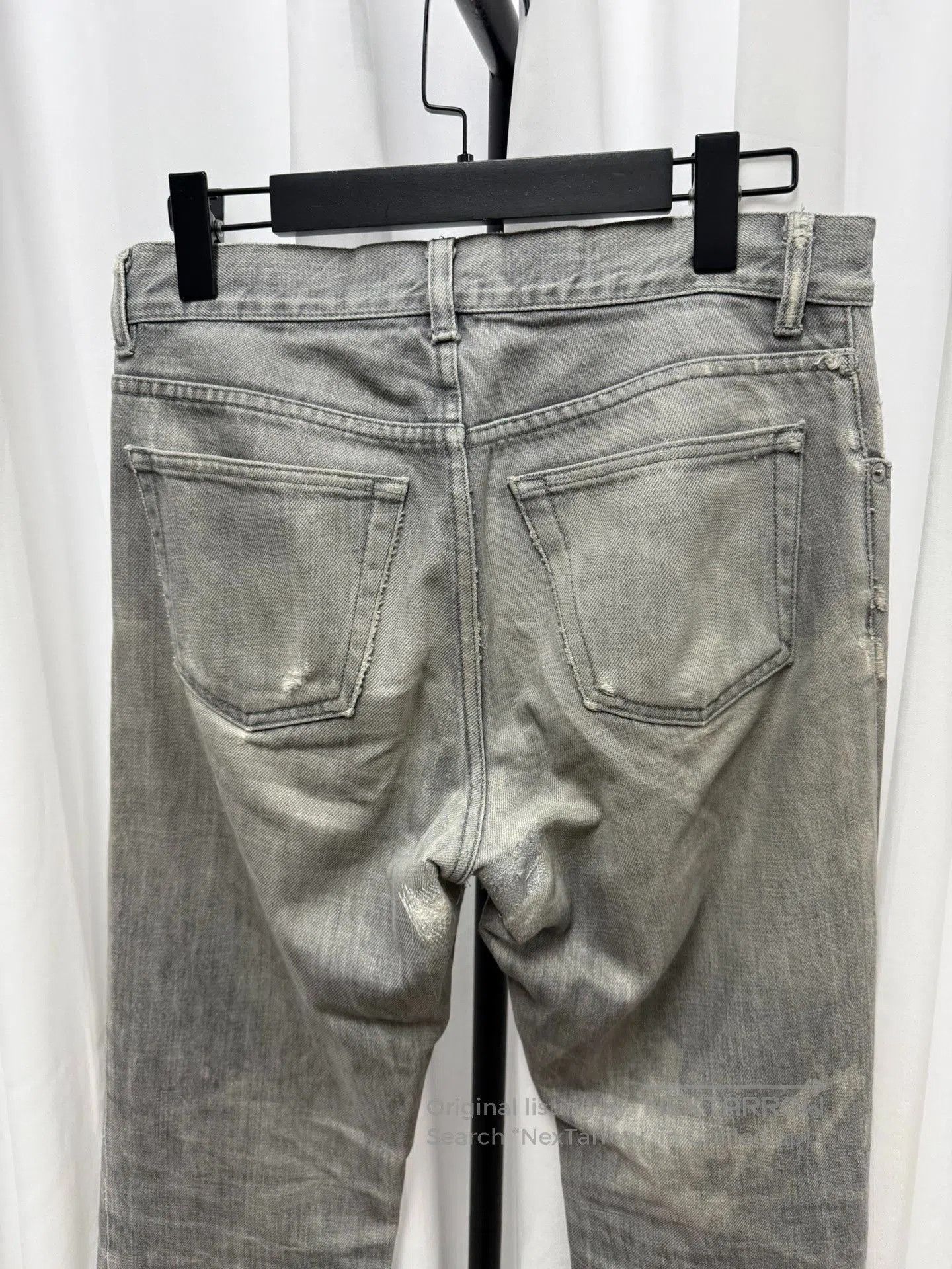 Helmut Lang Helmut Lang Distressed Washed Jeans. Size US 32 / EU 48 - 7 Thumbnail