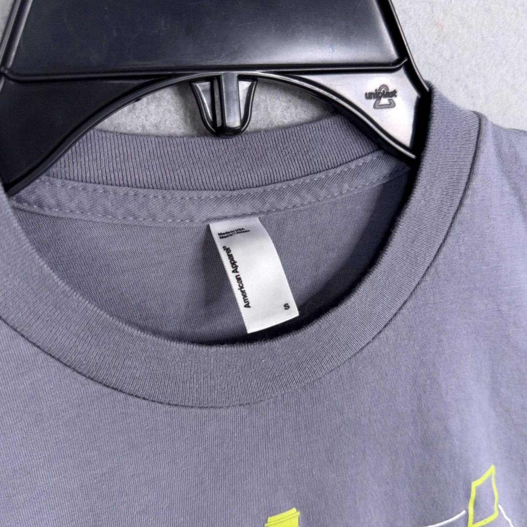 American Apparel American Apparel Apple Campus Rep Shirt Mens Small Gray Graphic Tee College Size US S / EU 44-46 / 1 - 3 Thumbnail