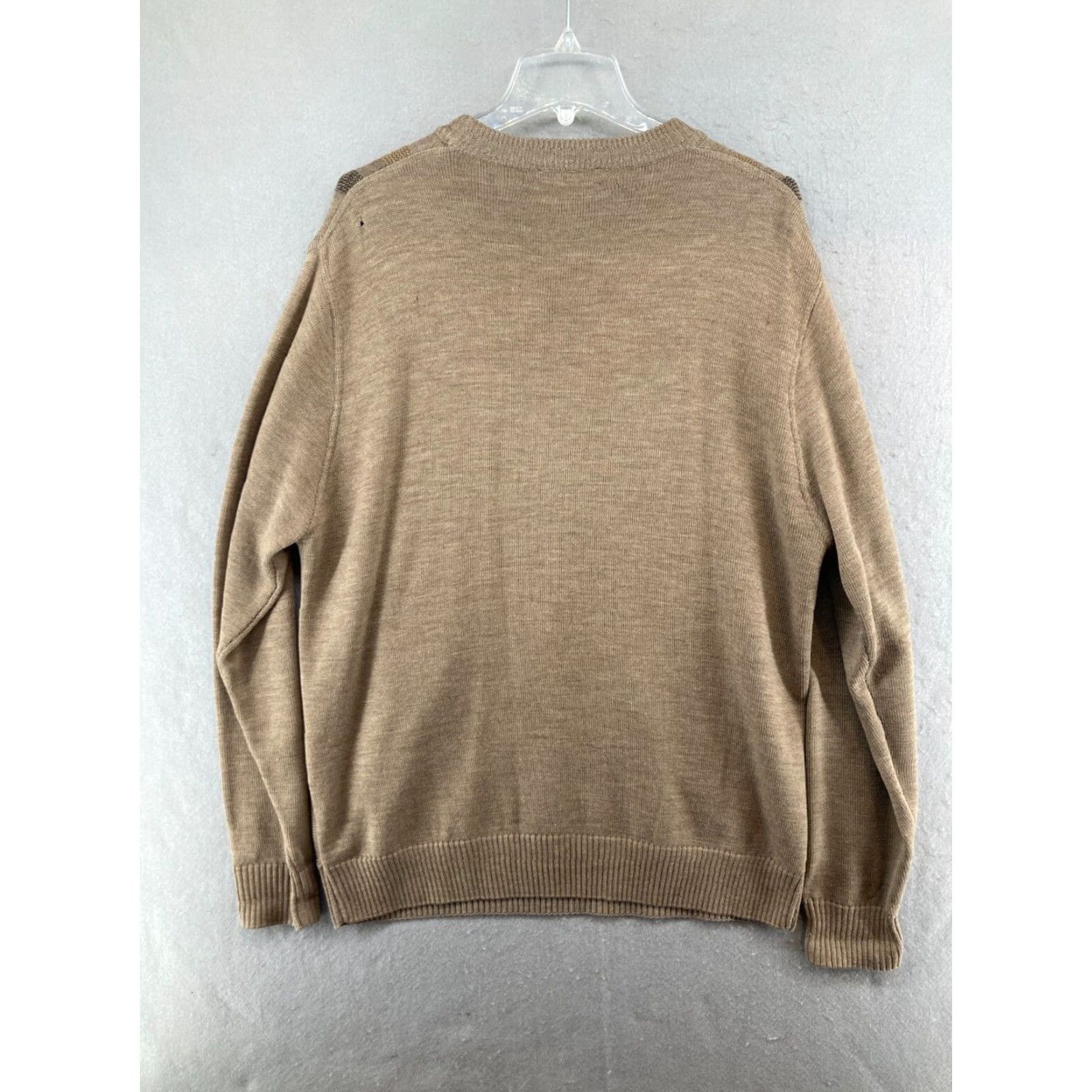 Vintage VINTAGE Turnbury Wool Sweater Large Brown Geometric Pullover Dad Casual Mens Size US L / EU 52-54 / 3 - 7 Thumbnail