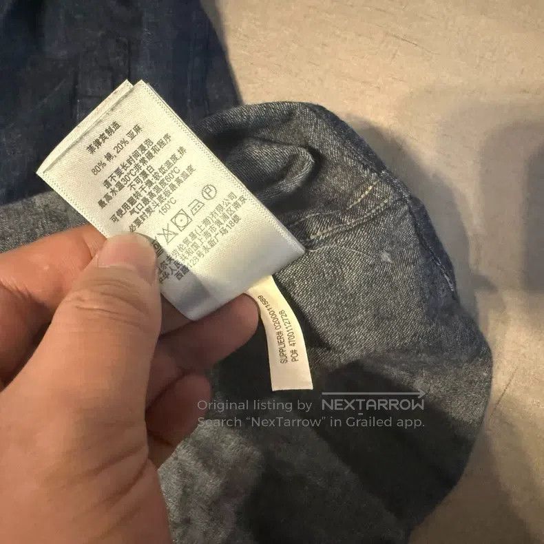 RRL Ralph Lauren RRL Ralph Lauren Old style blue dyed shirt Size US L / EU 52-54 / 3 - 4 Thumbnail