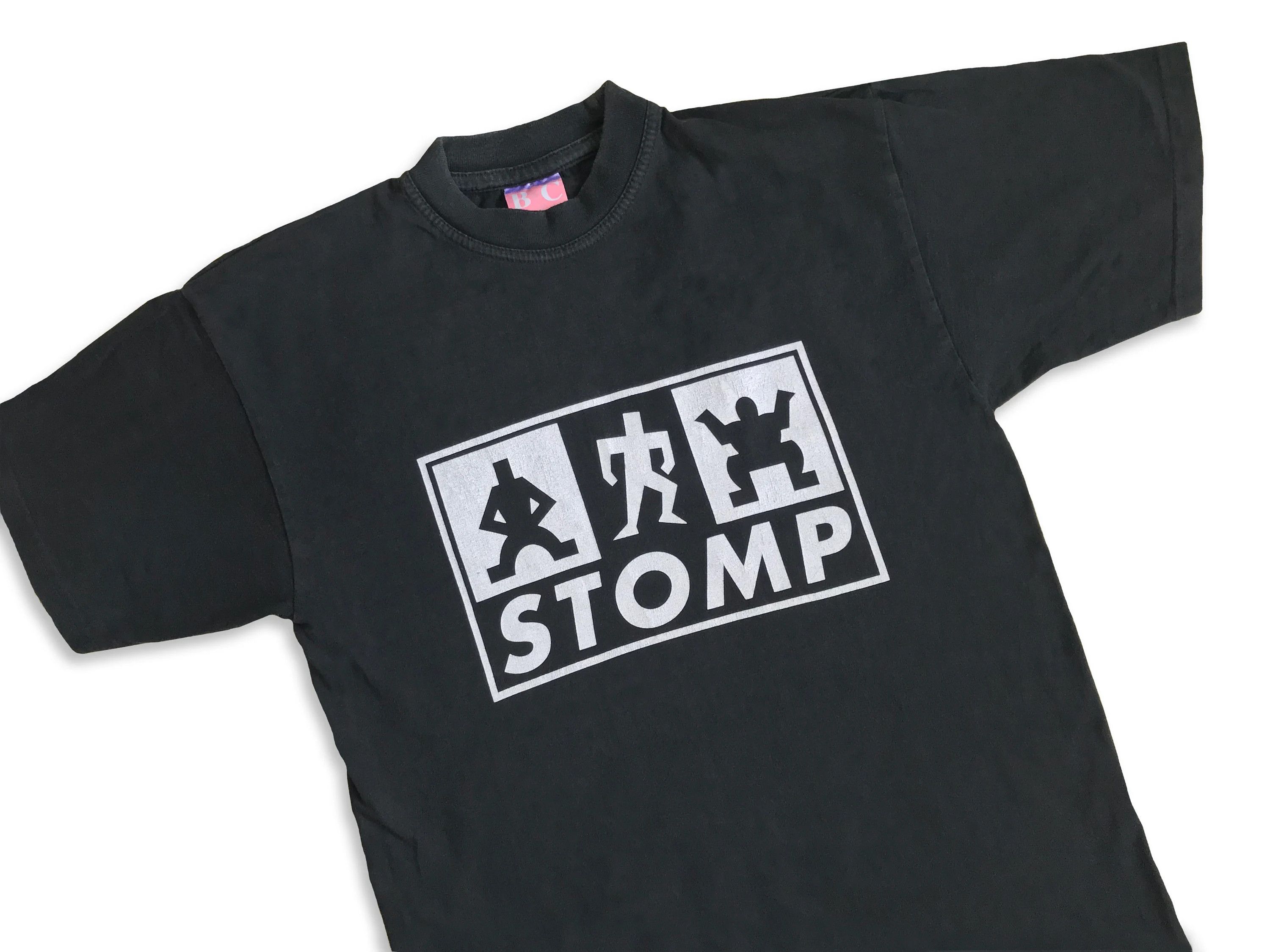 Vintage Vintage 90s STOMP T shirt Dance Tee Africa Hip Hop Tribe Size US S / EU 44-46 / 1 - 6 Thumbnail