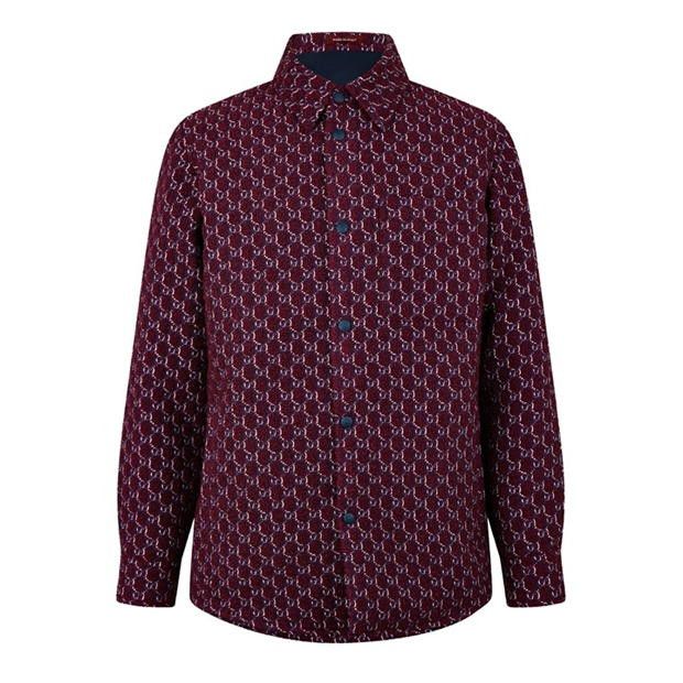 Gucci GUCCI Boucle Jacquard Shirt With Gg Shadow Size US XL / EU 56 / 4 - 1 Thumbnail