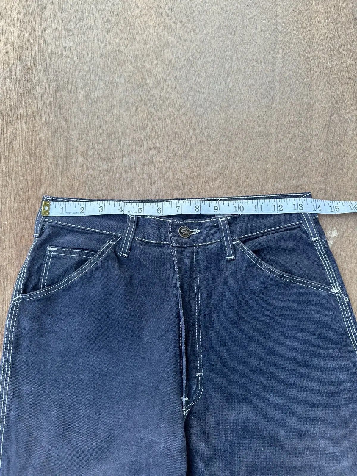 Dickies STEALS🔥VINTAGE DICKIES WORKWEAR FADED BAGGY CARPENTER PANTS Size US 27 - 5 Thumbnail