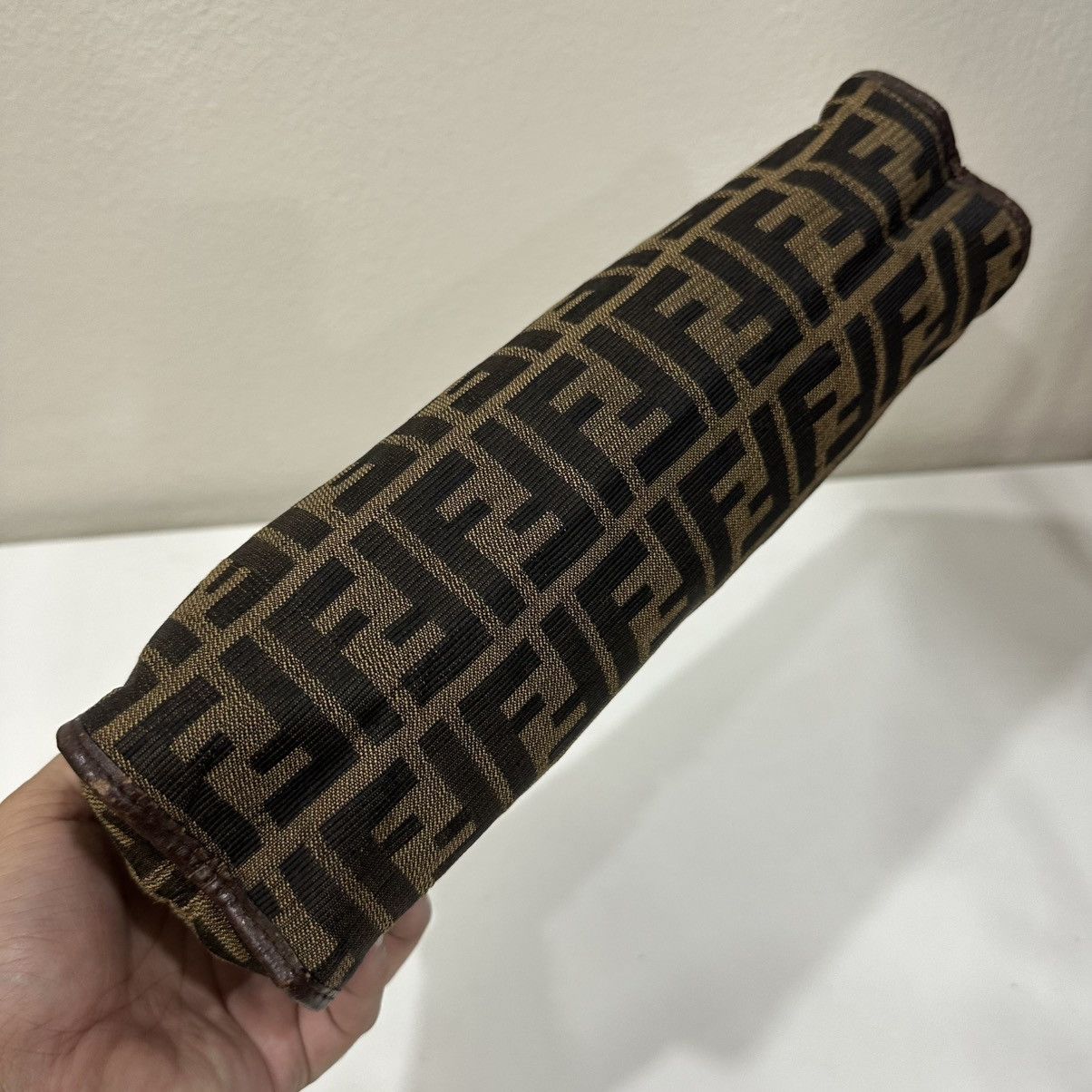 Fendi ‼️YES‼️ VINTAGE FENDI ZUCCA CLUTCH BAG Size ONE SIZE - 5 Thumbnail